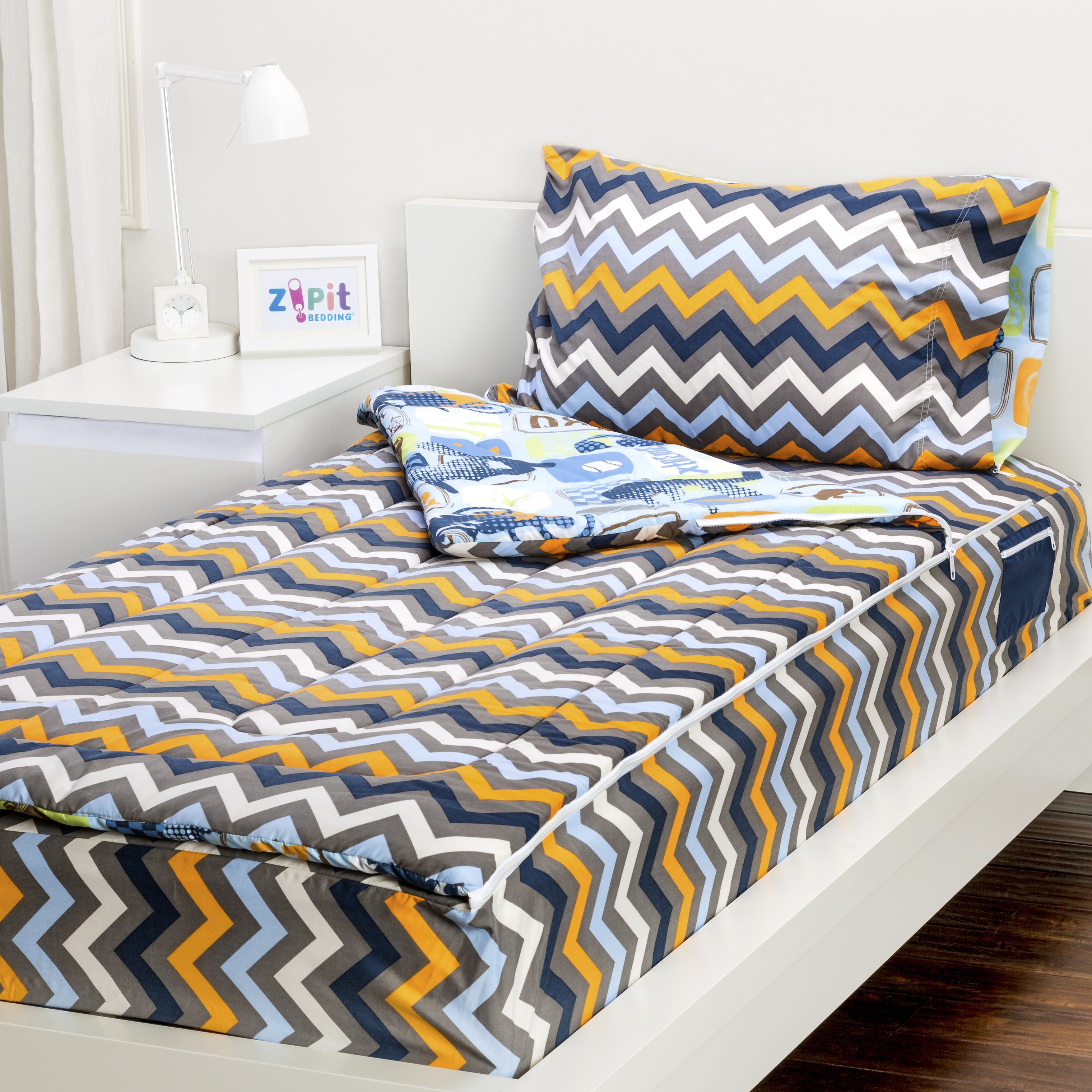 Zipit Bedding Extreme Sports 3 Piece Twin Comforter Set & Reviews Wayfair