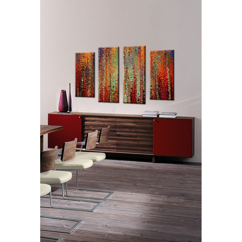 'My Kingdom Is Not Of This World' by Mark Lawrence 4 Piece Painting