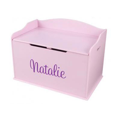 kidkraft personalized austin toy box