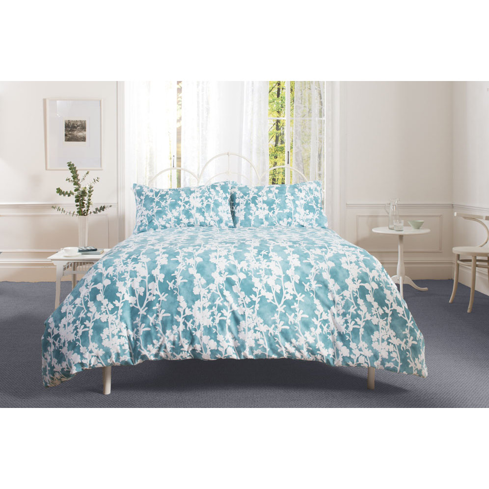 100 Cotton Duvet Set Wayfair UK