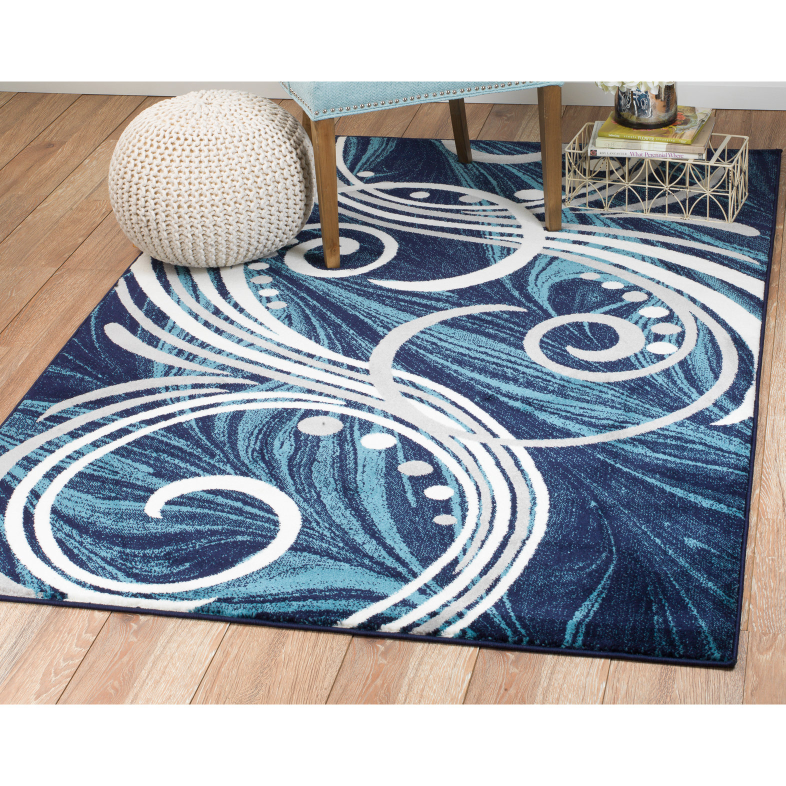 Summit Blue Area Rug Wayfair