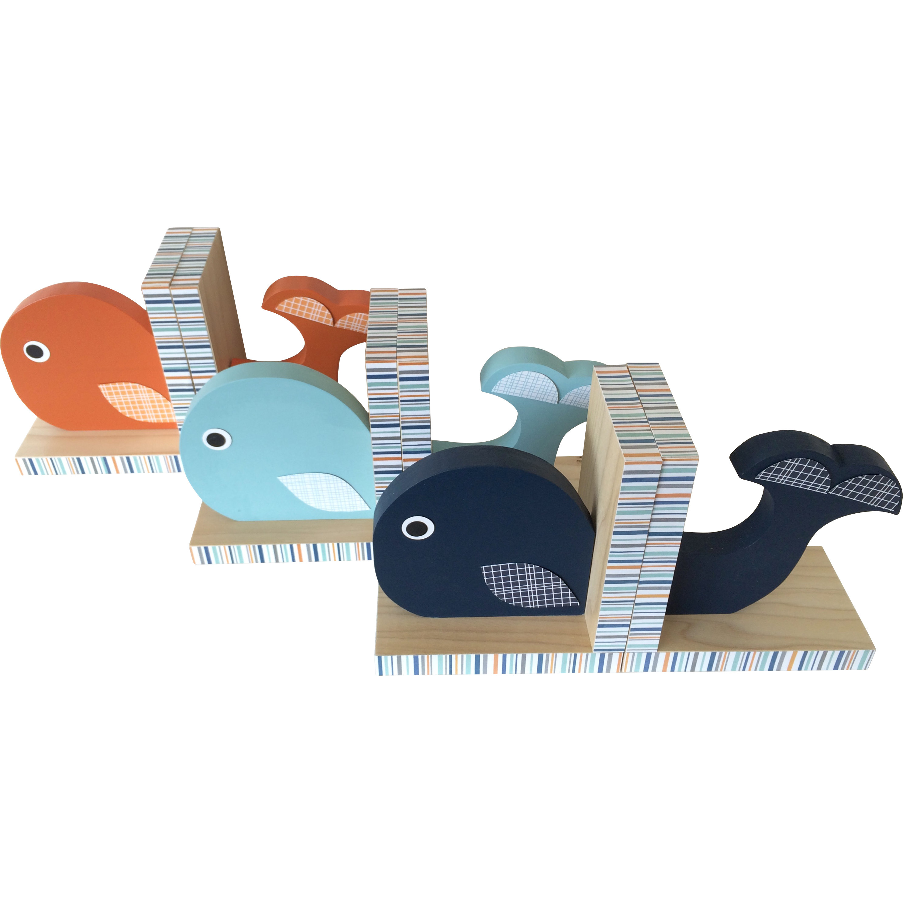 Whale Bookend Wayfair