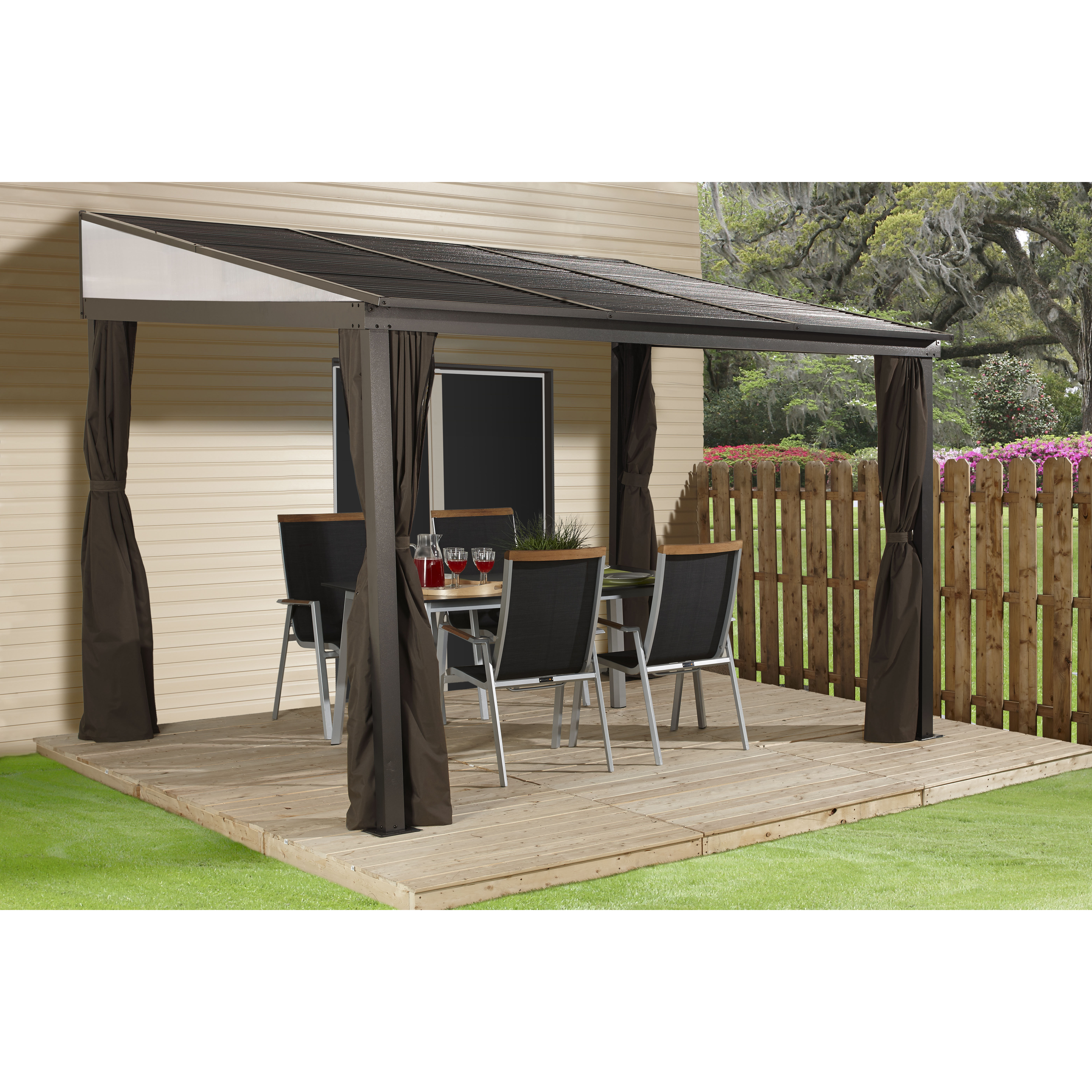 Portland Metal Gazebo Wayfair