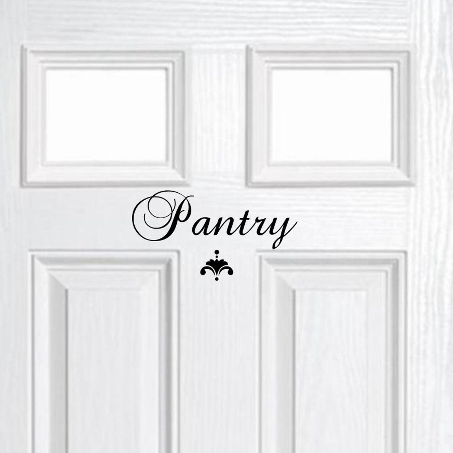 DecaltheWalls Pantry Door Lettering Wall Decal & Reviews Wayfair