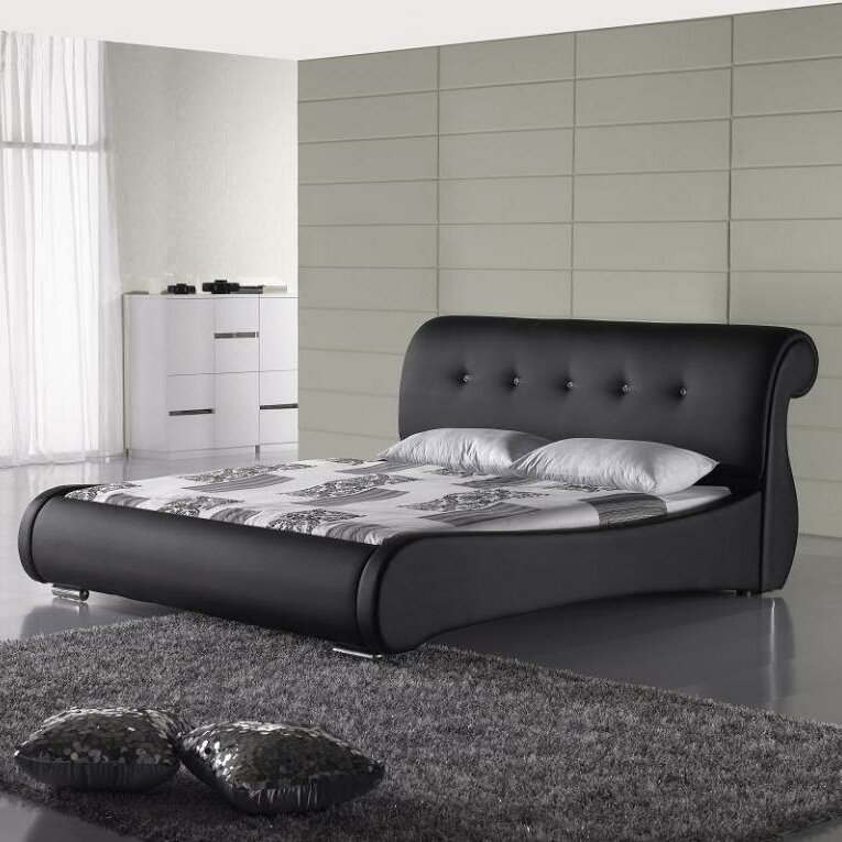 King Upholstered Storage Platform Bed Wayfair