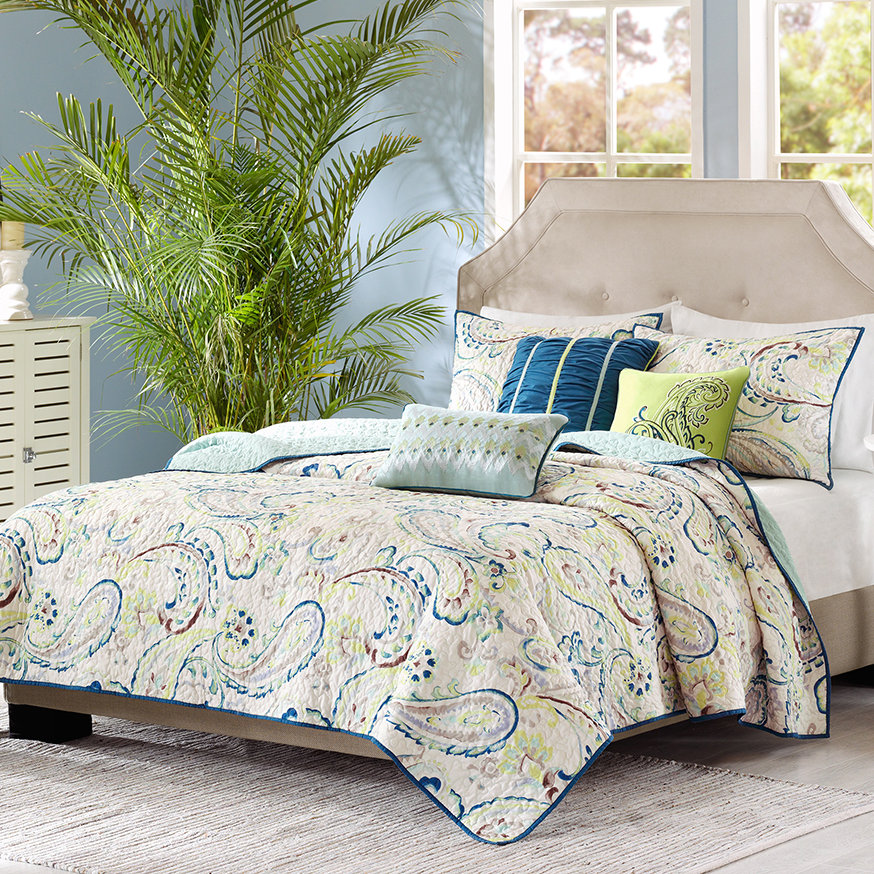 Tamira 6 Piece Coverlet Set Wayfair