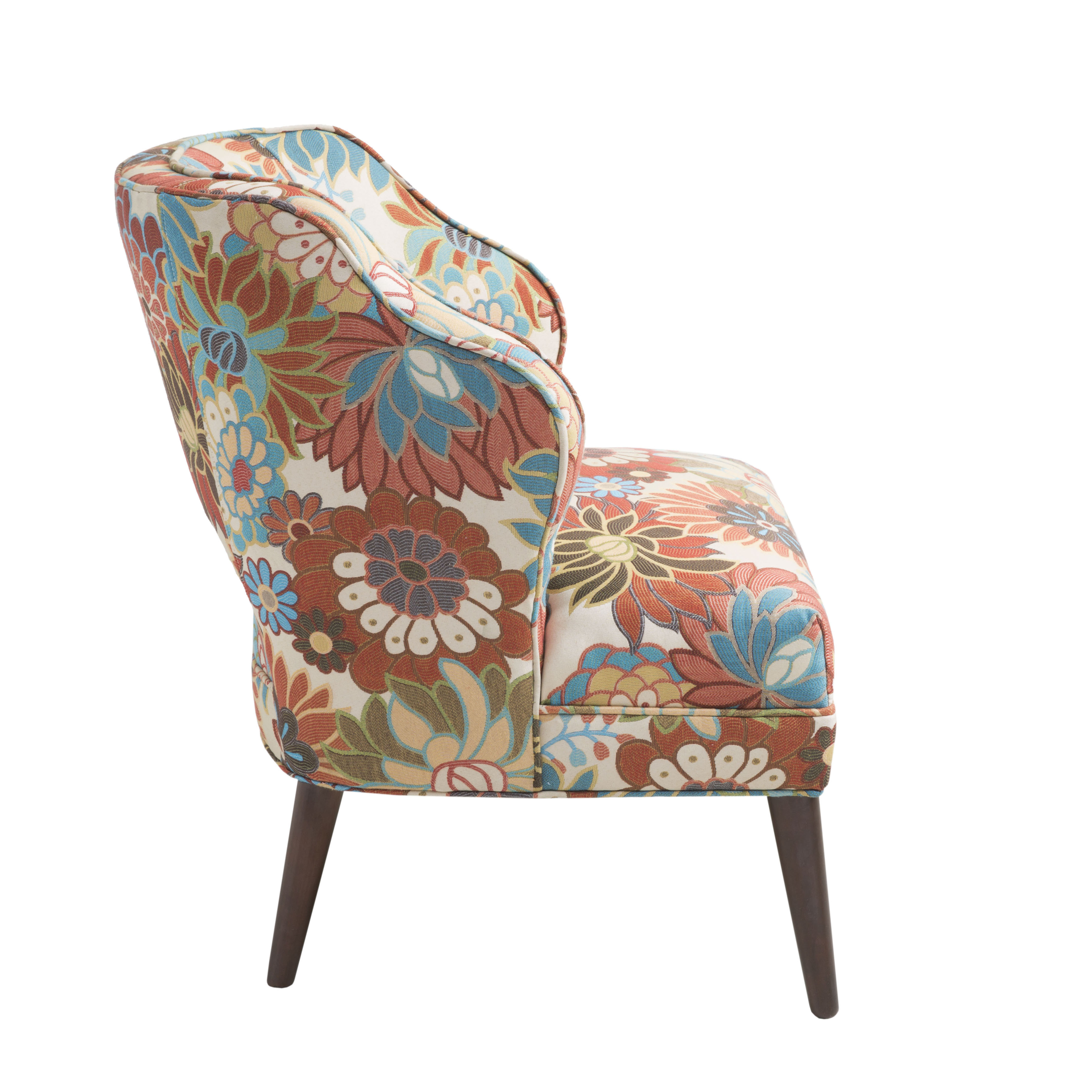 Madison Park Cody Floral Mod Side Chair & Reviews Wayfair