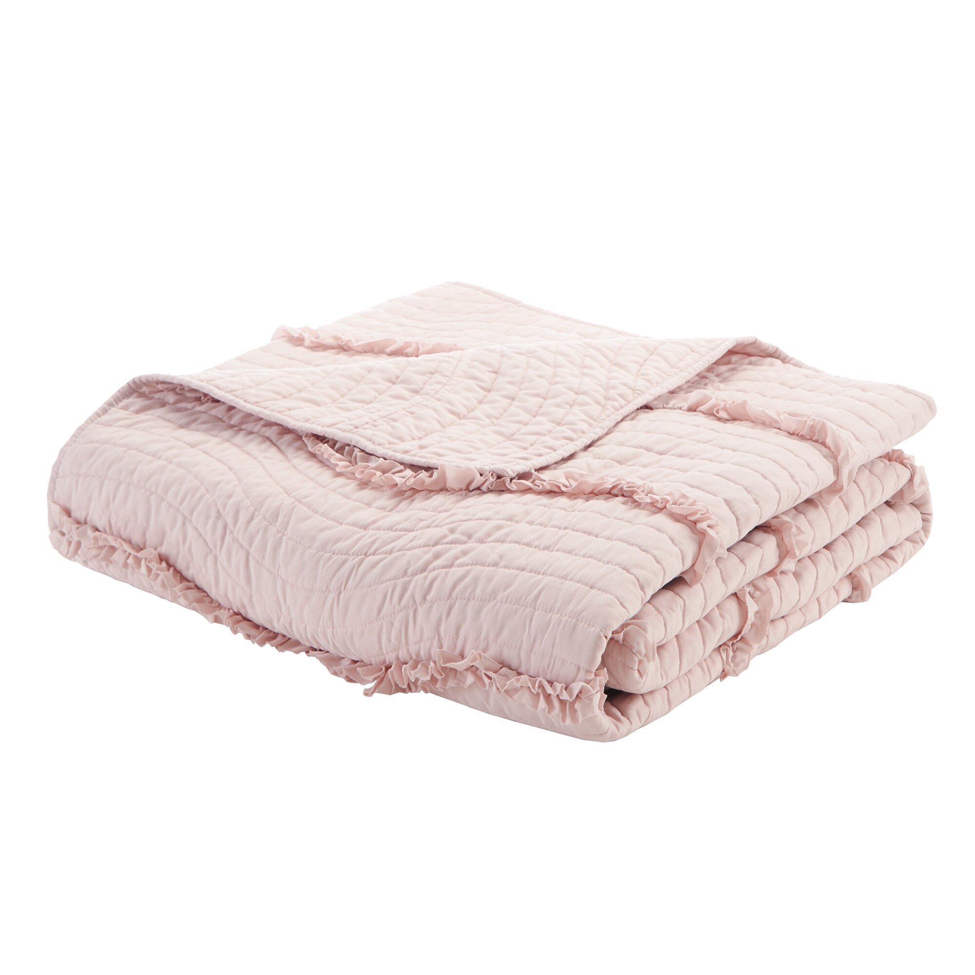 Madison Park Juliette Oversized Quilted Throw & Reviews | Wayfair