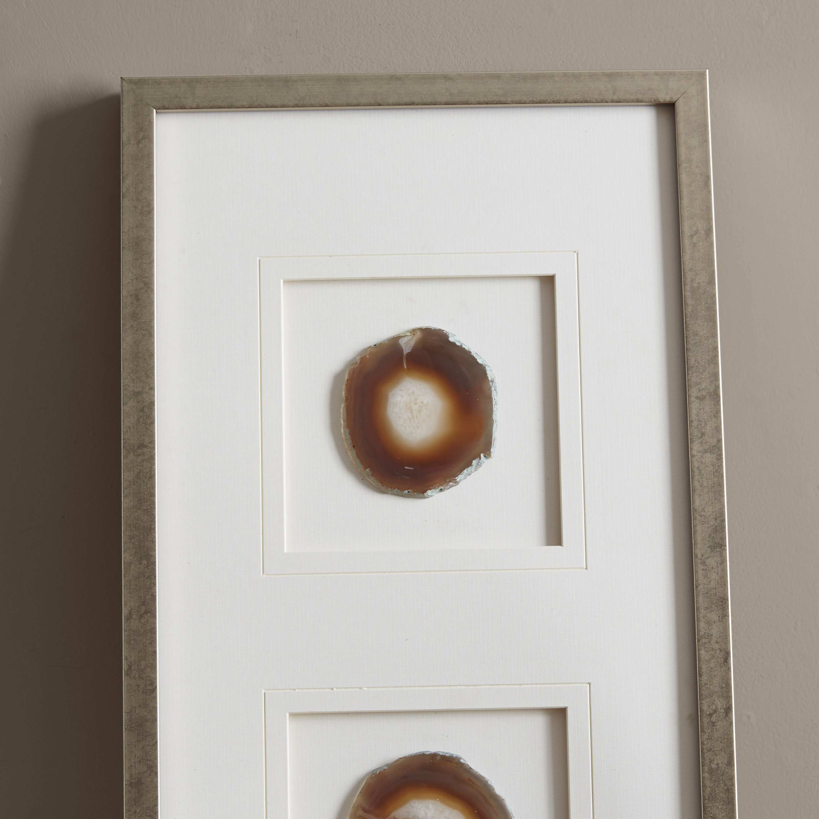 'Agate Stone' by Studio 5 Framed Graphic Art Wayfair