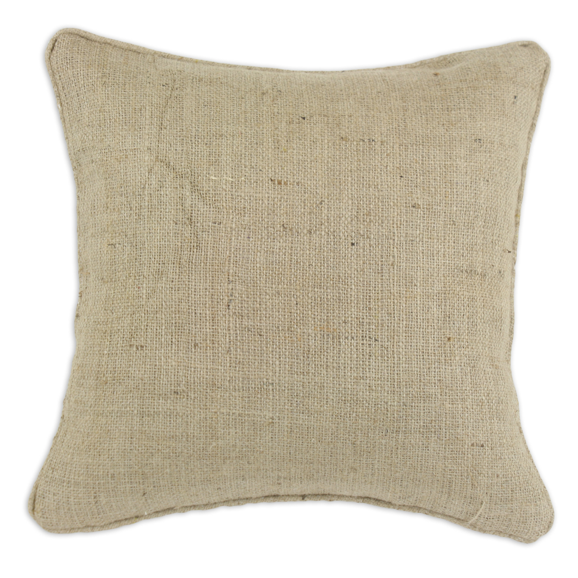 Burlap Throw Pillow Wayfair