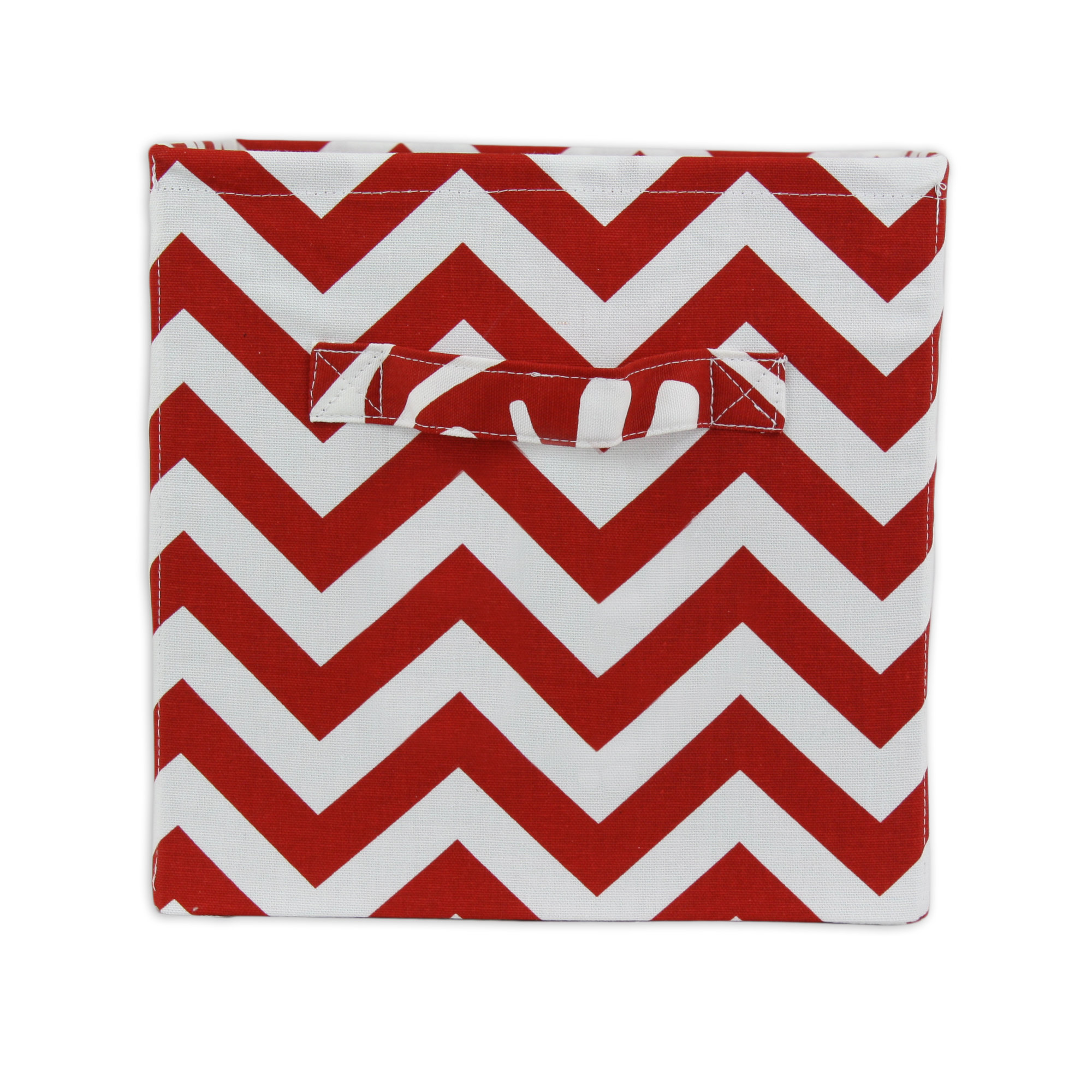 Zig Zag Storage Bin with Handle Wayfair