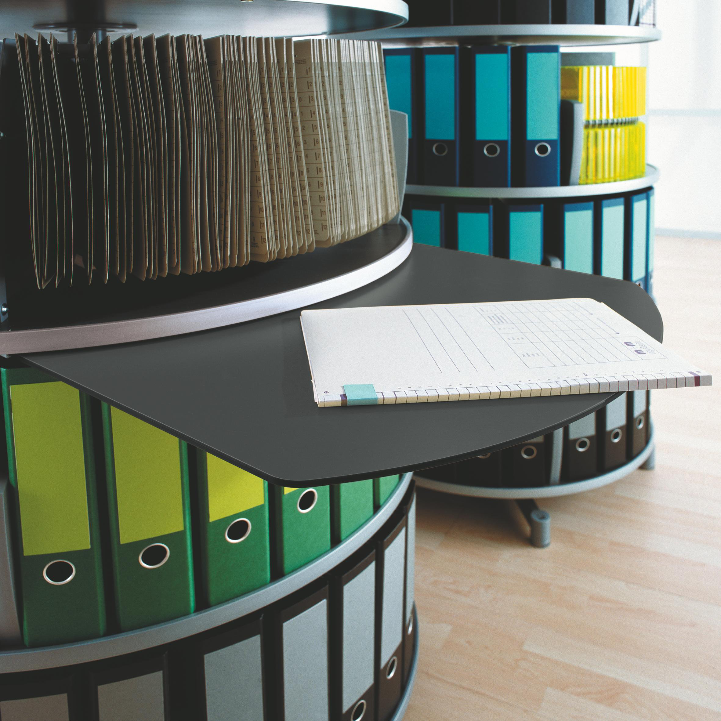 Pull Out Shelf for Deluxe Binder & File Carousel Shelving Wayfair