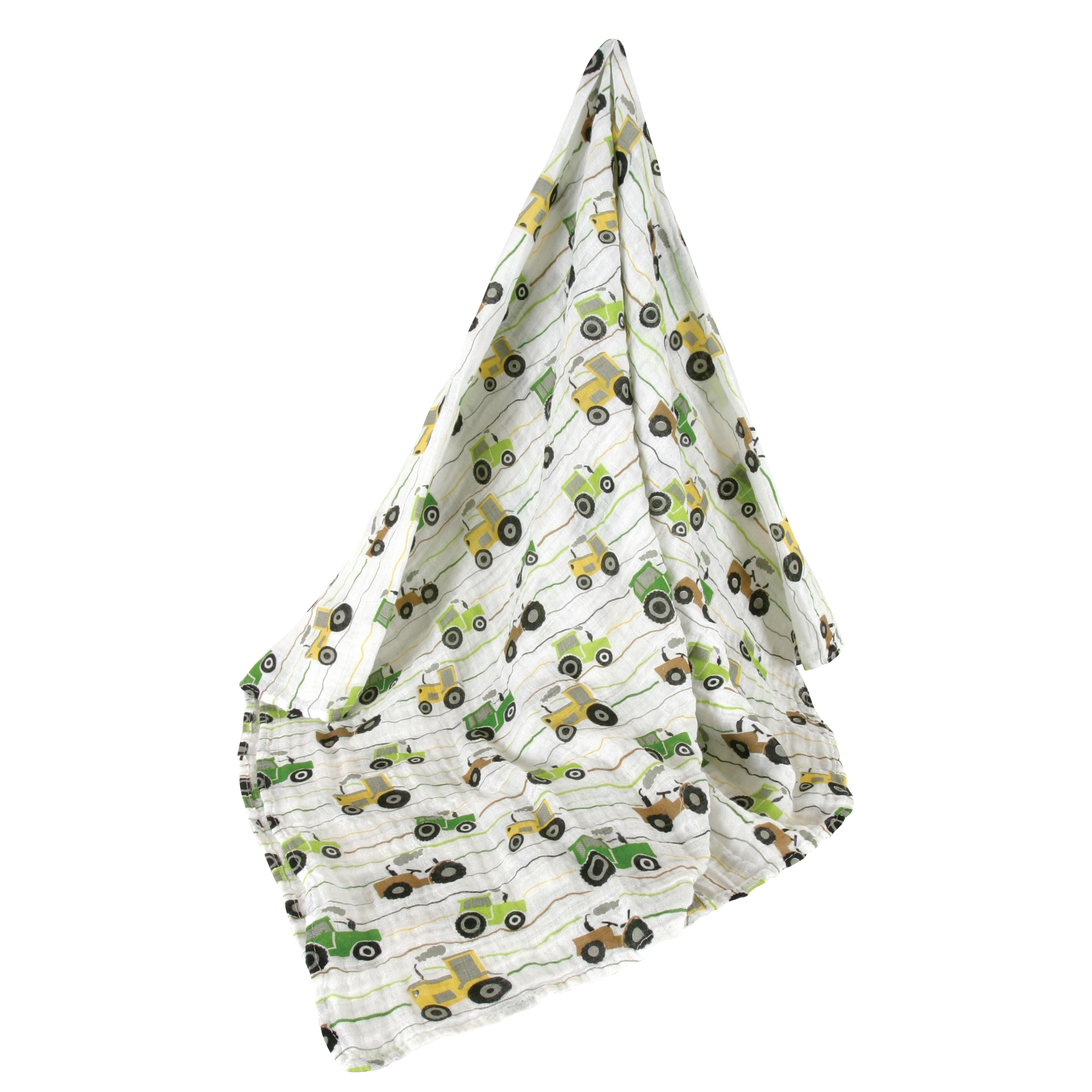Tractor Cotton Muslin Swaddle Blanket Wayfair