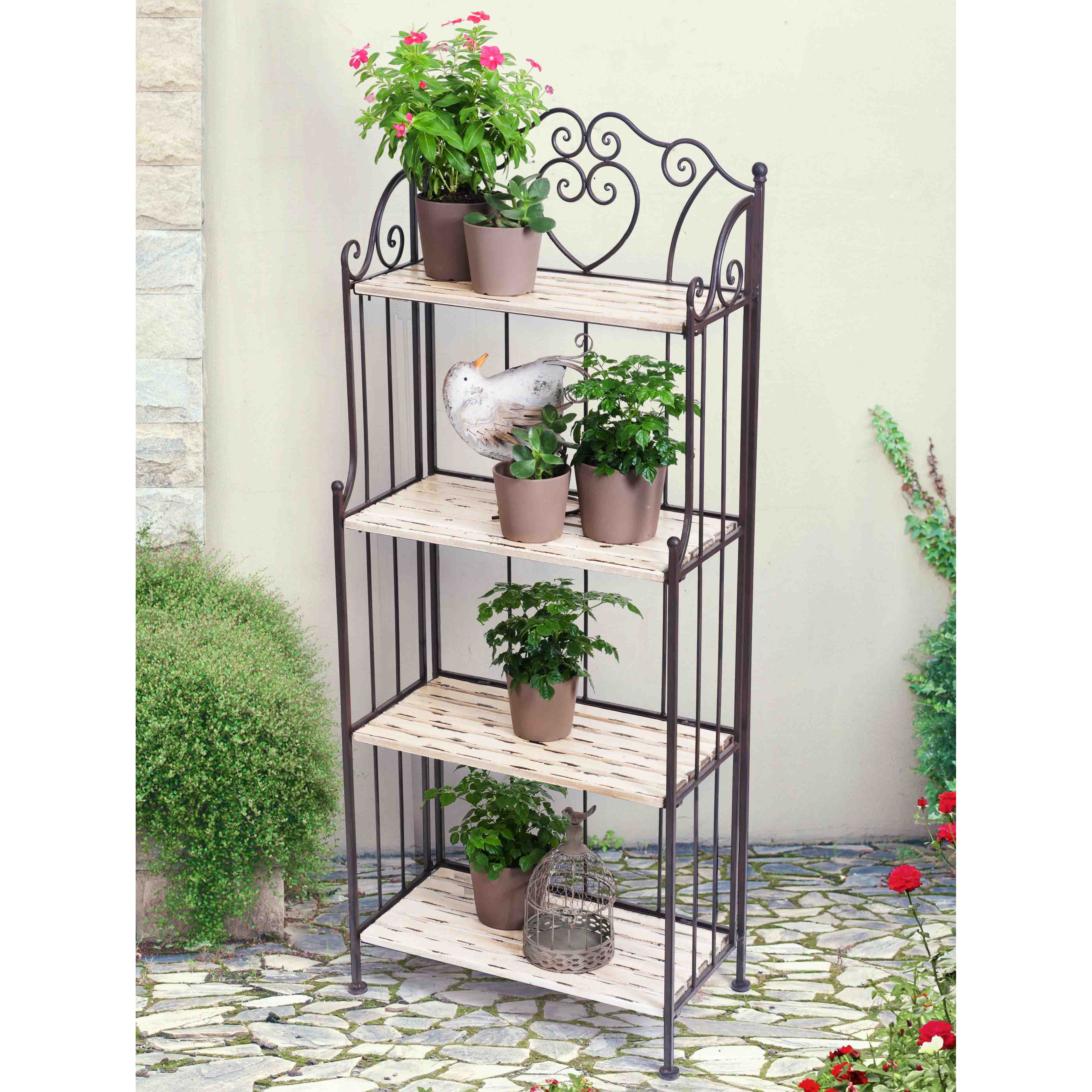 Rosalind Wheeler Elford Bakers Rack Plant Stand & Reviews Wayfair