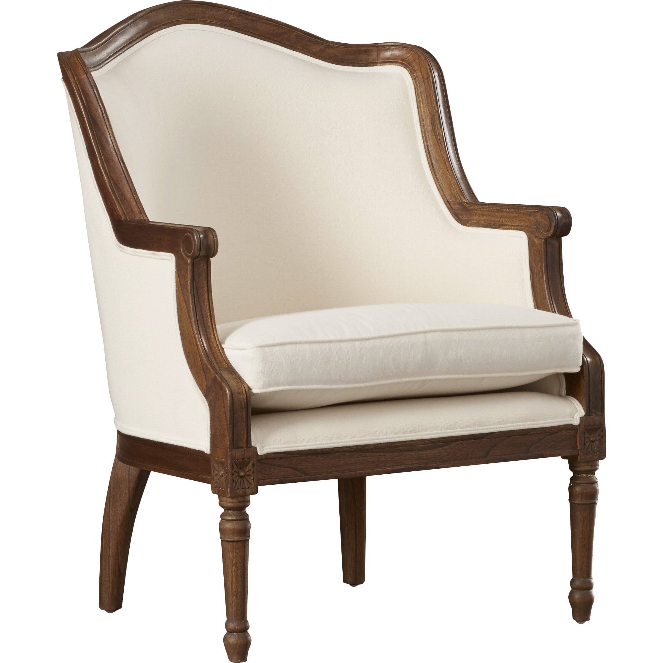 Rosalind Wheeler Dowlen Studio Charlemagne Traditional French Arm Chair ...