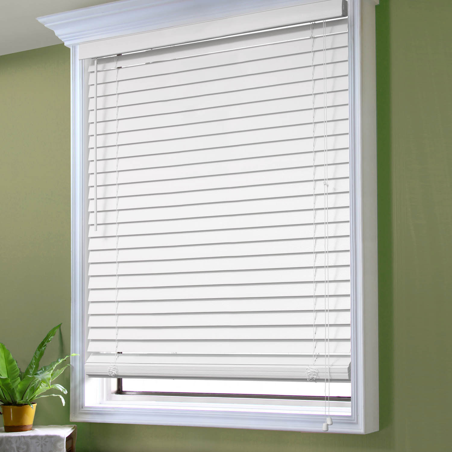 Textured Slat Blind Wayfair