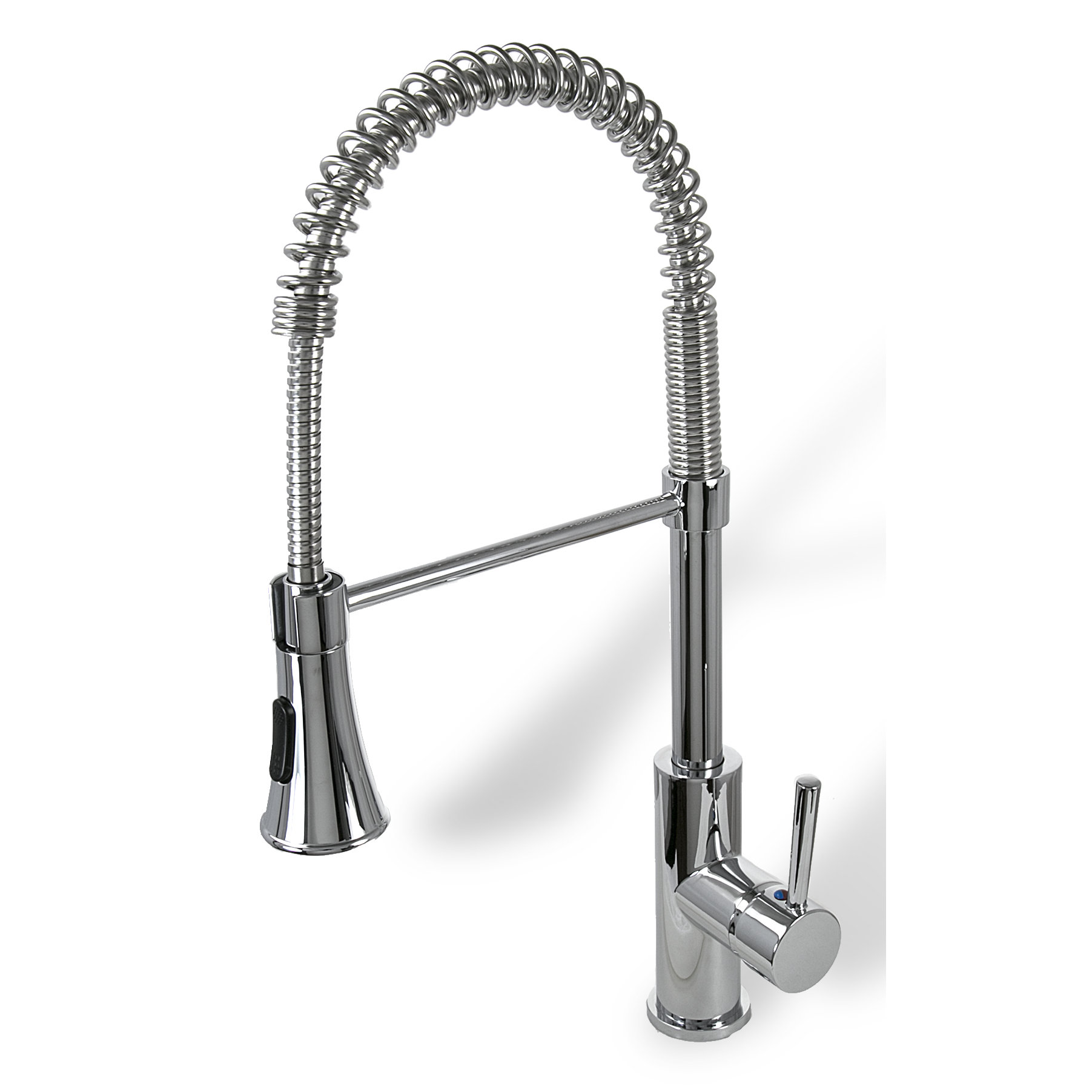 Luxier Single Handle Kitchen Sink Faucet with Pull Down