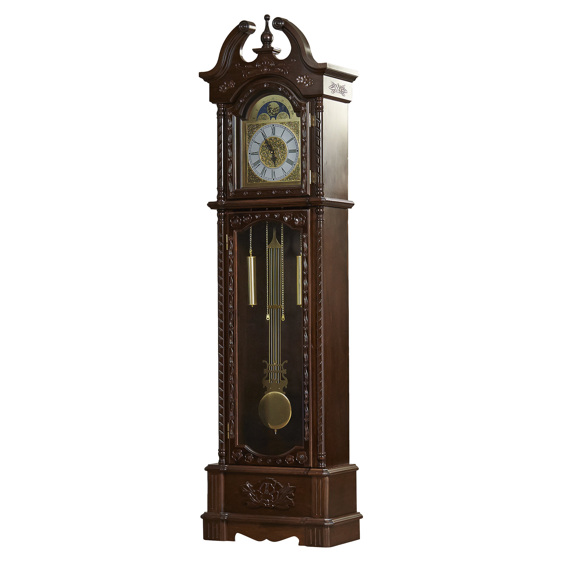 81.5" Grandfather Clock Wayfair
