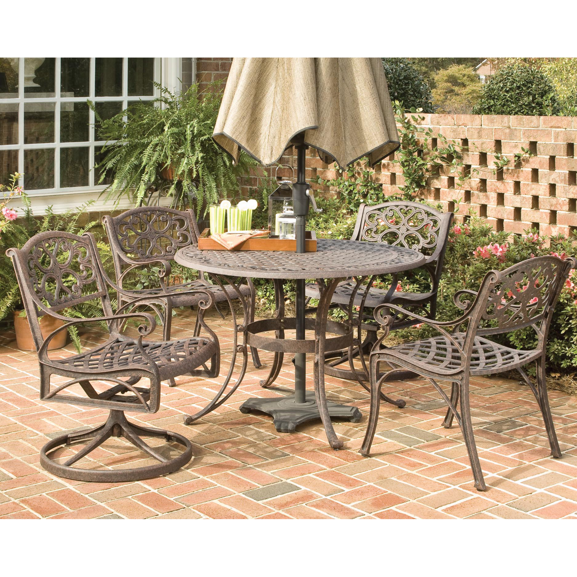 Van Glider Outdoor Swivel Arm Chair Wayfair