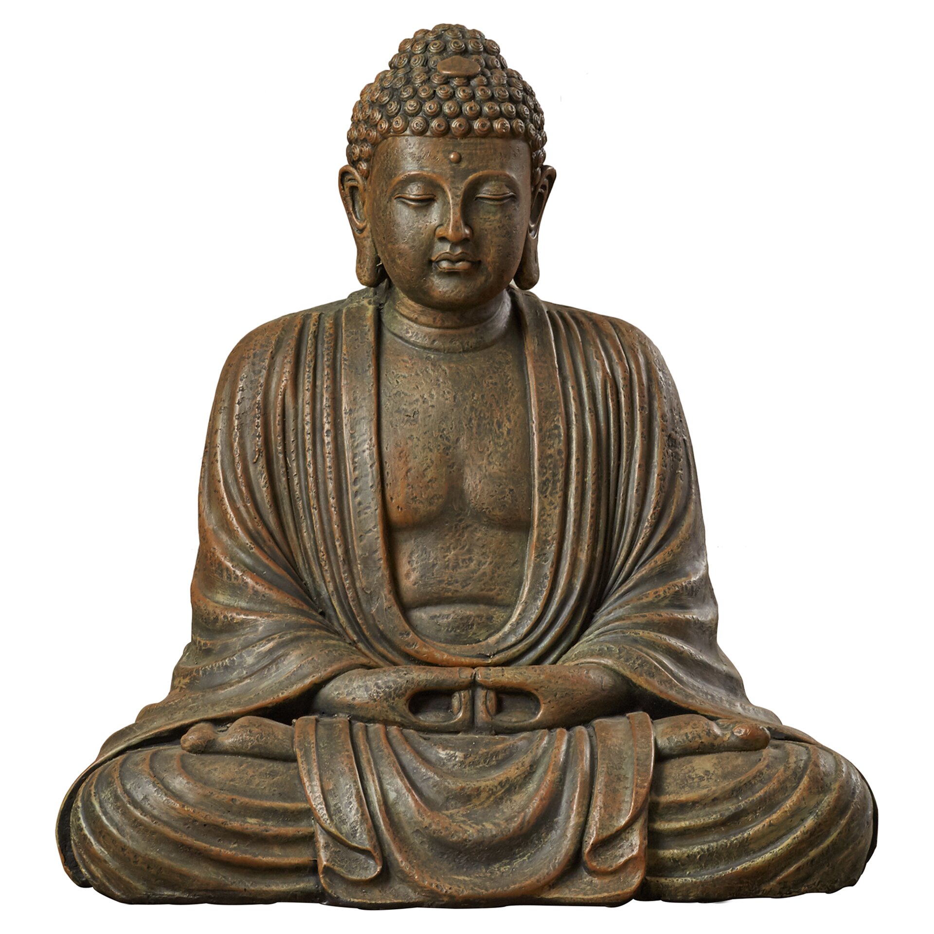 Medved Sitting Buddha Statue | Wayfair