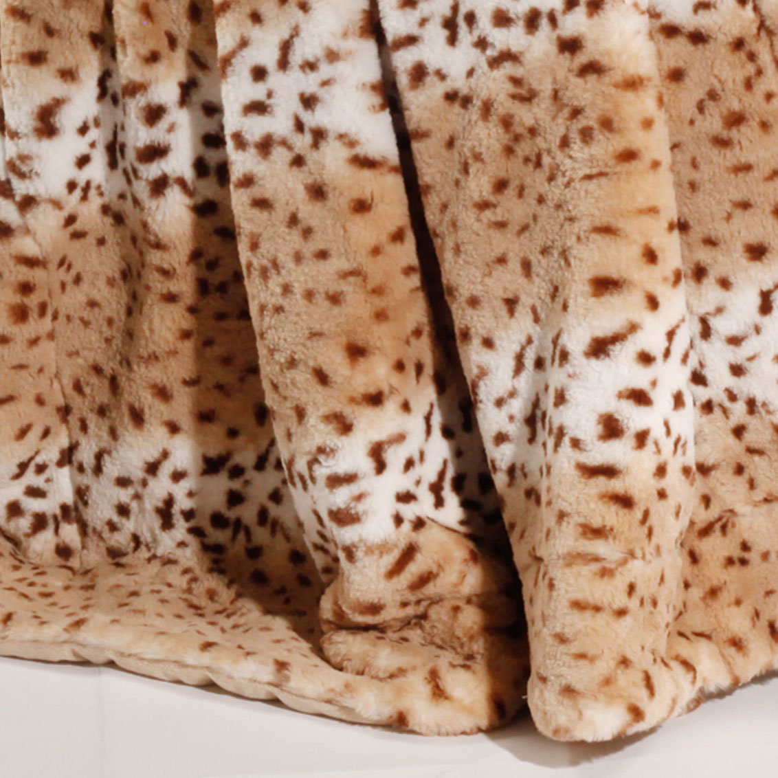 Natural Animal Faux Fur Throw Blanket Wayfair