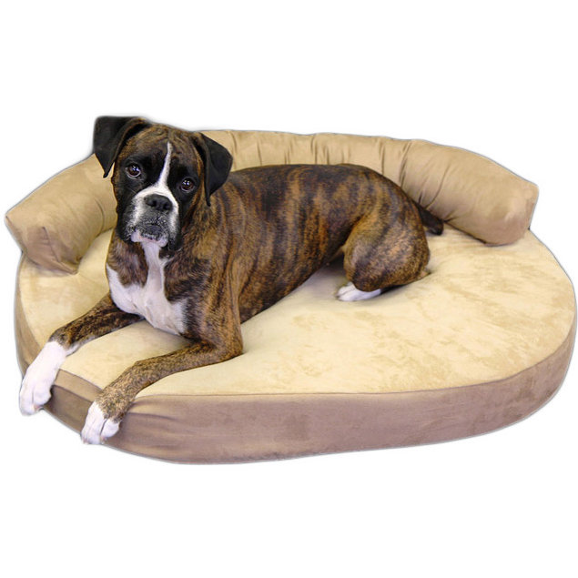 Orthopedic Memory Foam Joint Relief Bolster Dog Bed Wayfair