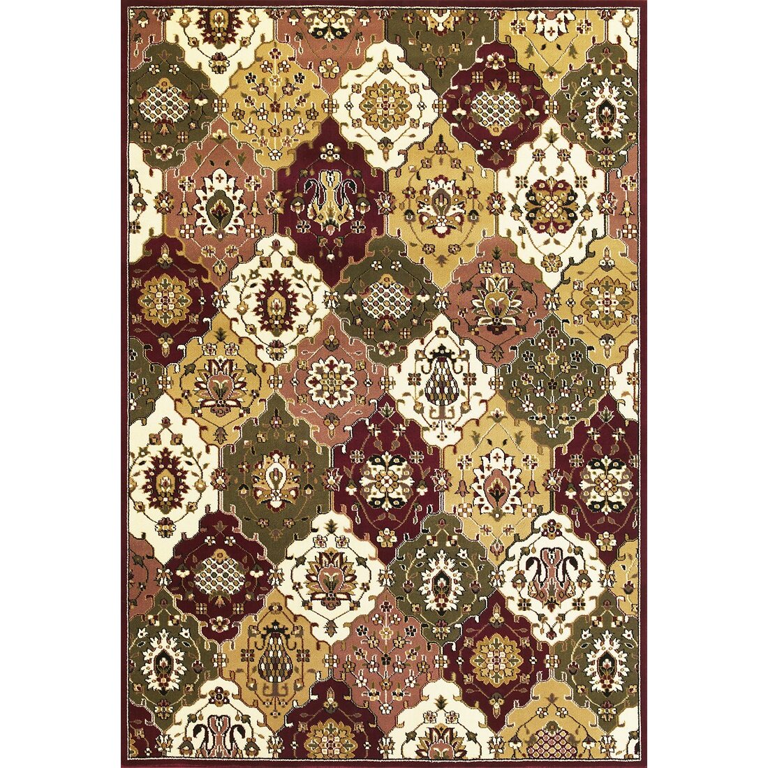 Cambridge Jewel Tone Area Rug | Wayfair