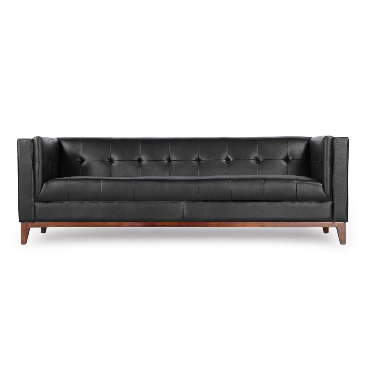 Kardiel Harrison Mid Century Modern Loft Leather Sofa & Reviews Wayfair