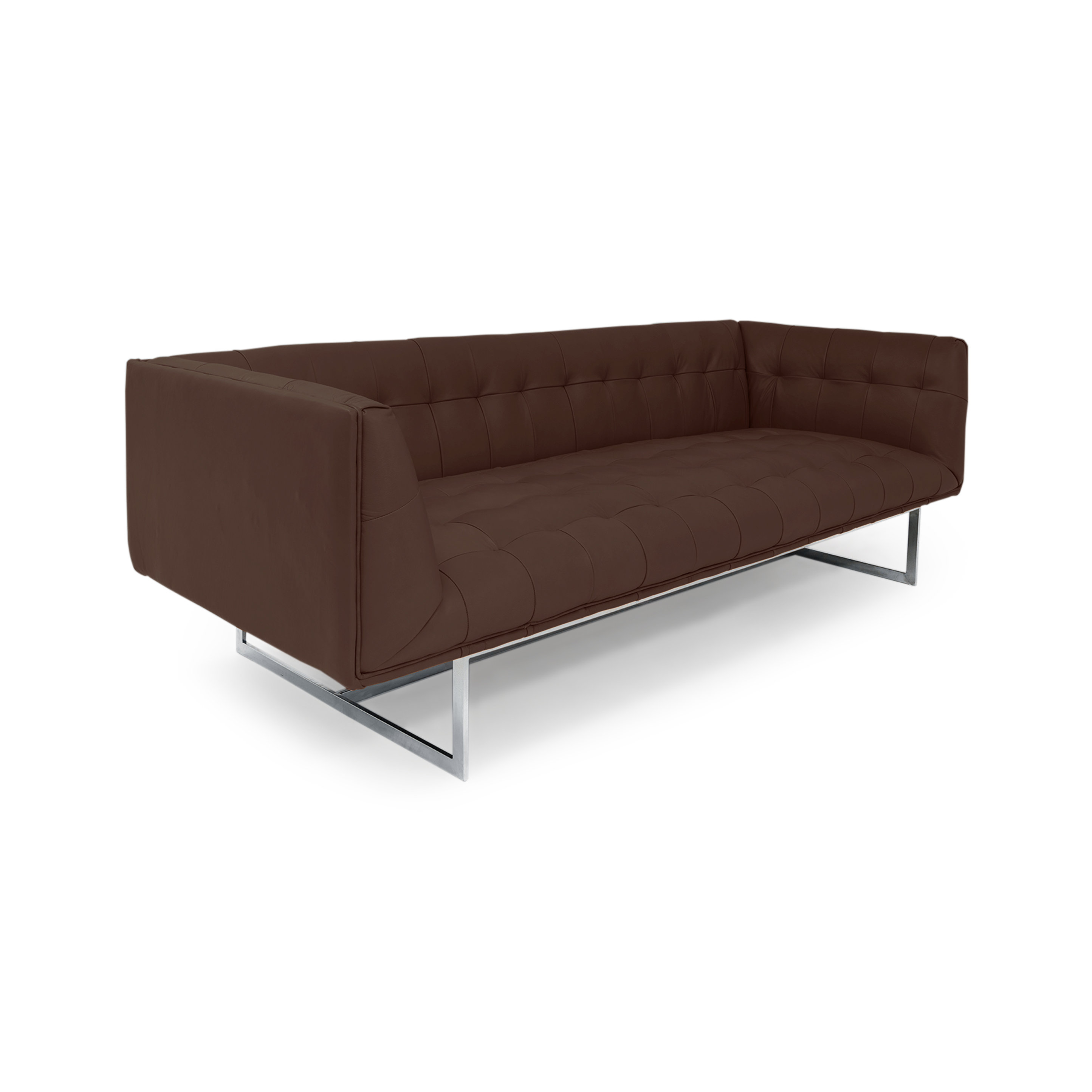 Kardiel Edward Mid Century Modern Leather Sofa & Reviews Wayfair