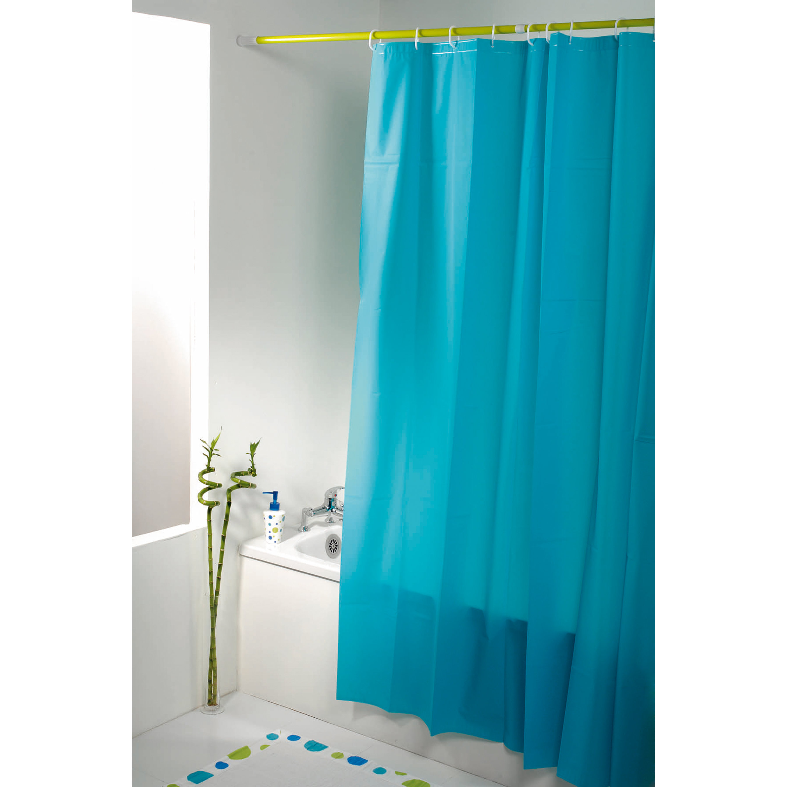 Evideco Eva Solid Shower Curtain & Reviews Wayfair