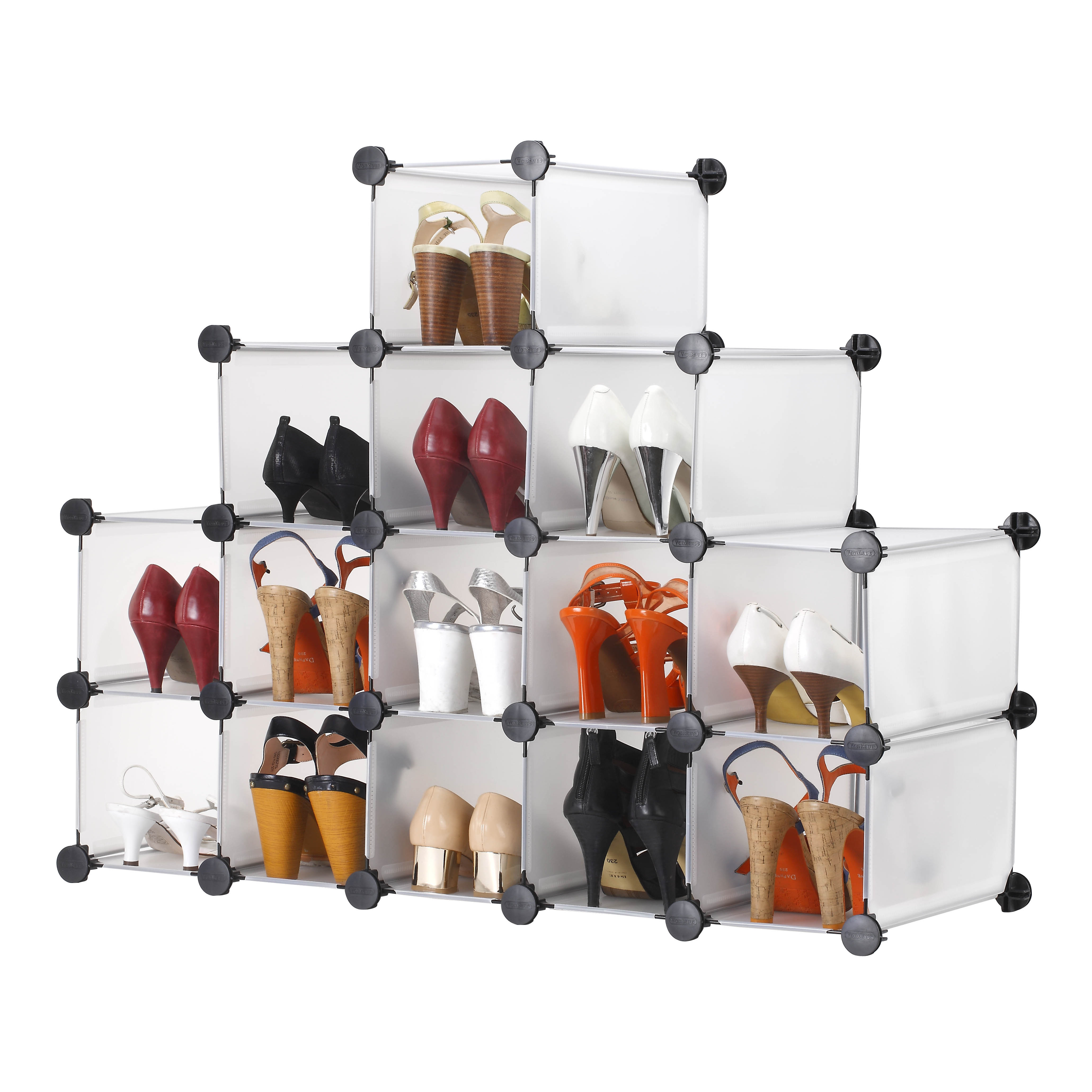 VonHaus Interlocking Shoe Rack Organizer/Storage Shelf & Reviews Wayfair