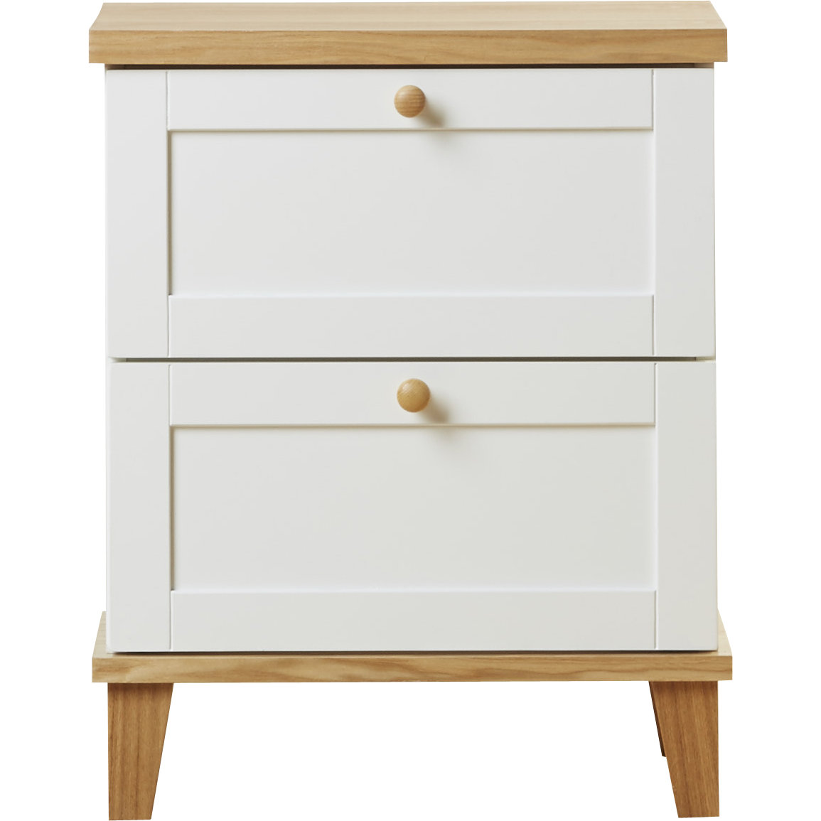 Kamryn 2 Drawer Bedside Table Wayfair UK