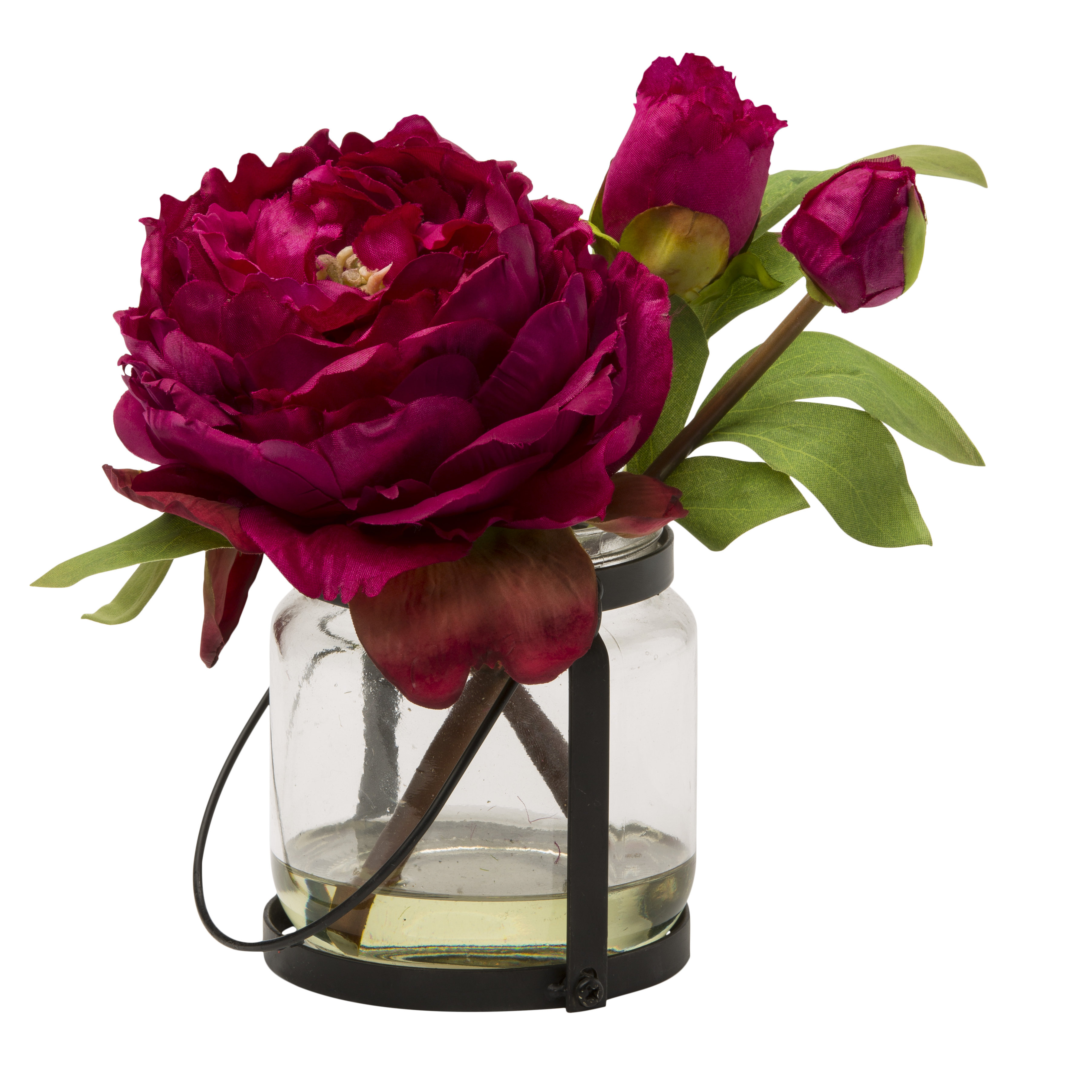 Teters Floral Blossom Peony Cutting in Vase & Reviews Wayfair