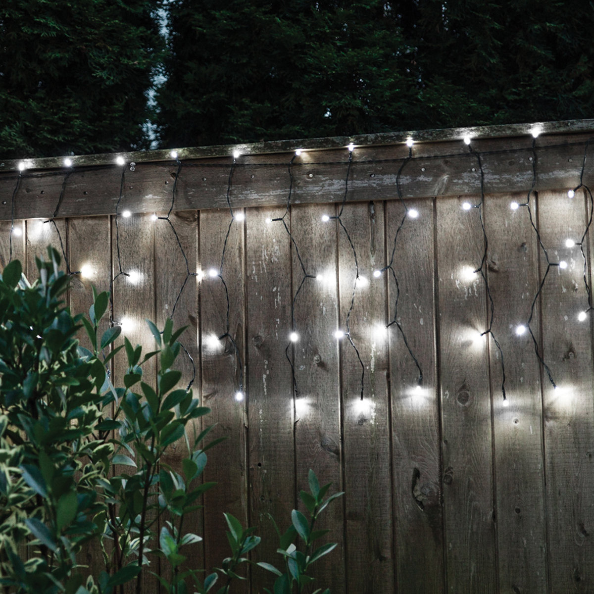 Droplite 100 Solar Curtain String Lights Wayfair