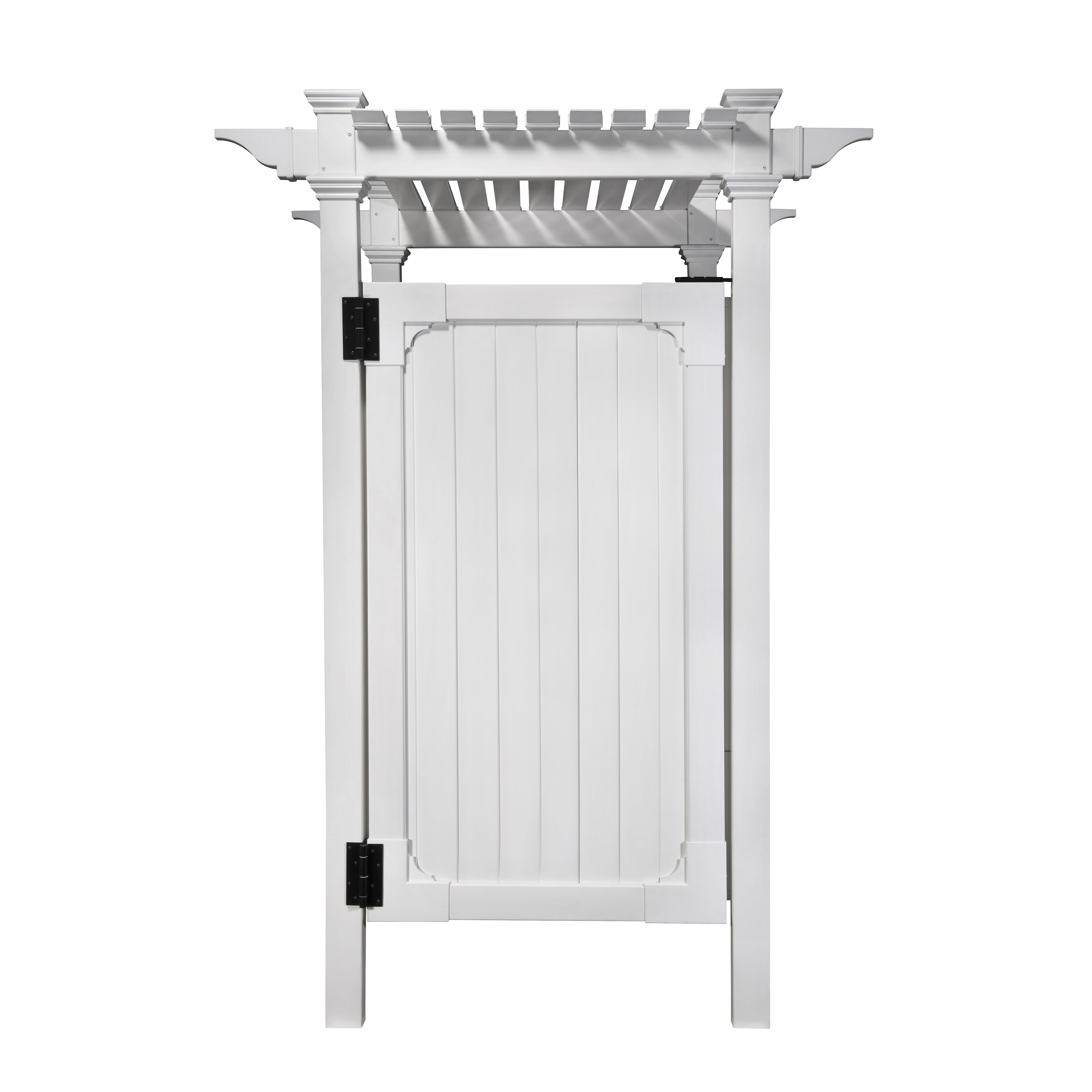 Zippity Outdoor Products Hampton Outdoor Vinyl Shower Kit Reviews   Hampton Outdoor Vinyl Shower Kit 36in X36in Enclosure Unassembled ZP19009 