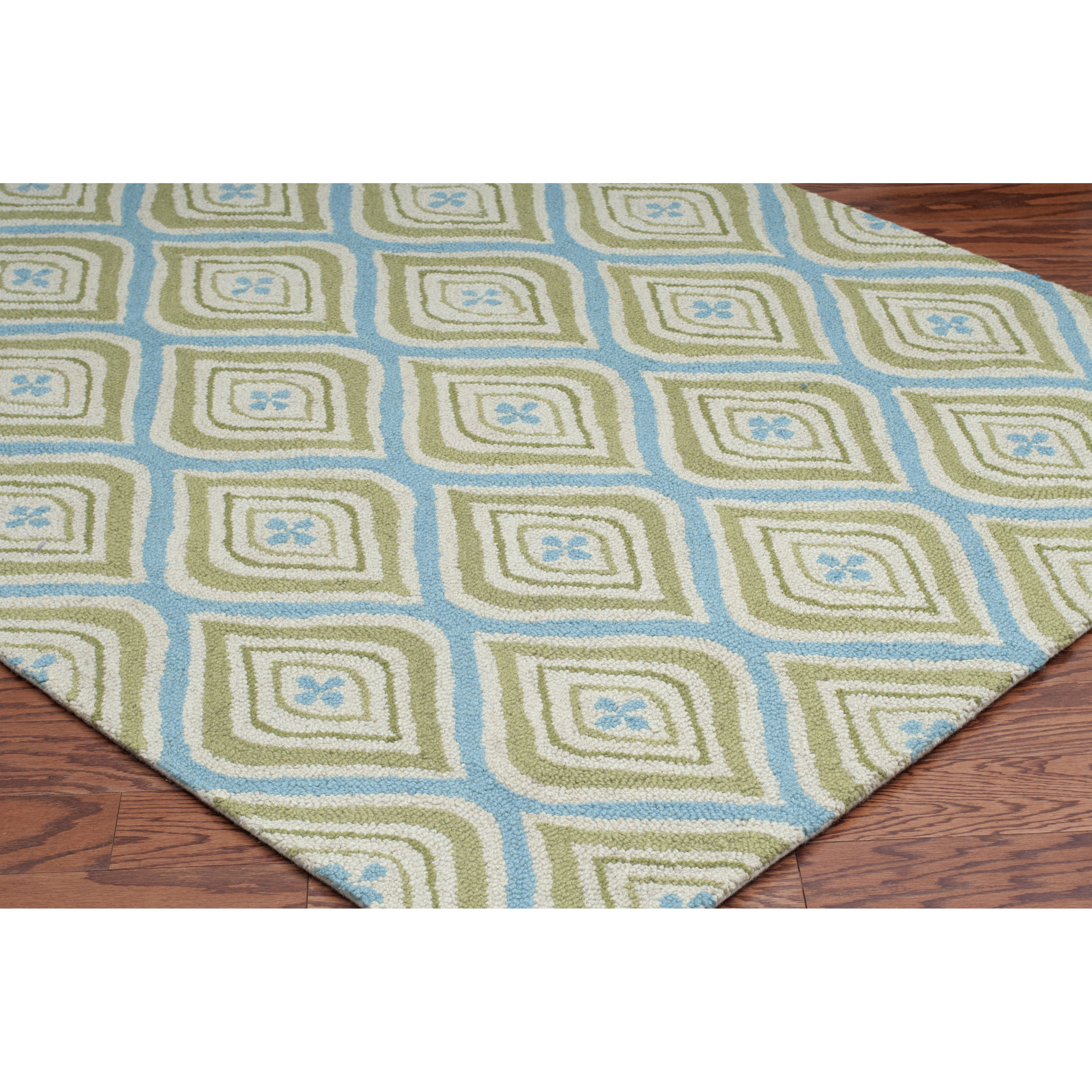 HandTufted Green Area Rug Wayfair