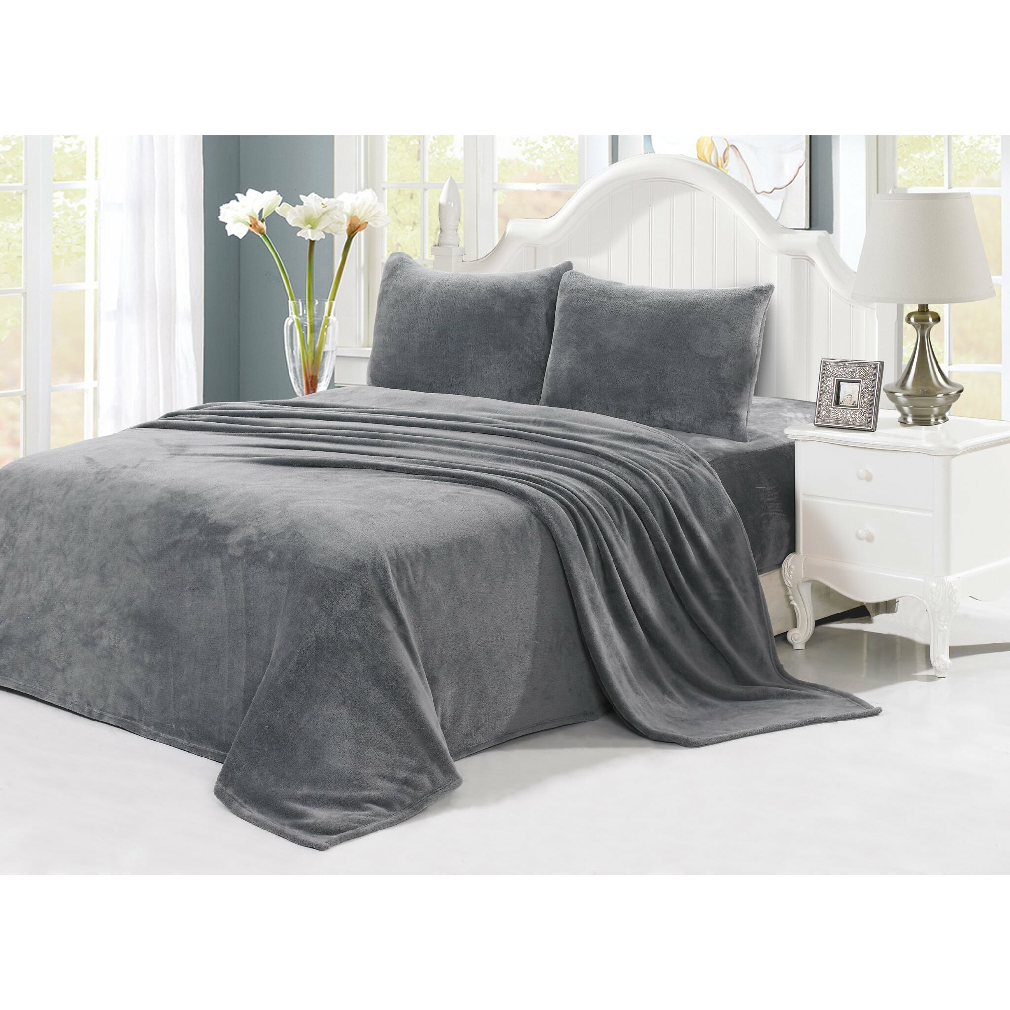 Anna Ricci Velvet Soft Queen Sheet Set & Reviews | Wayfair