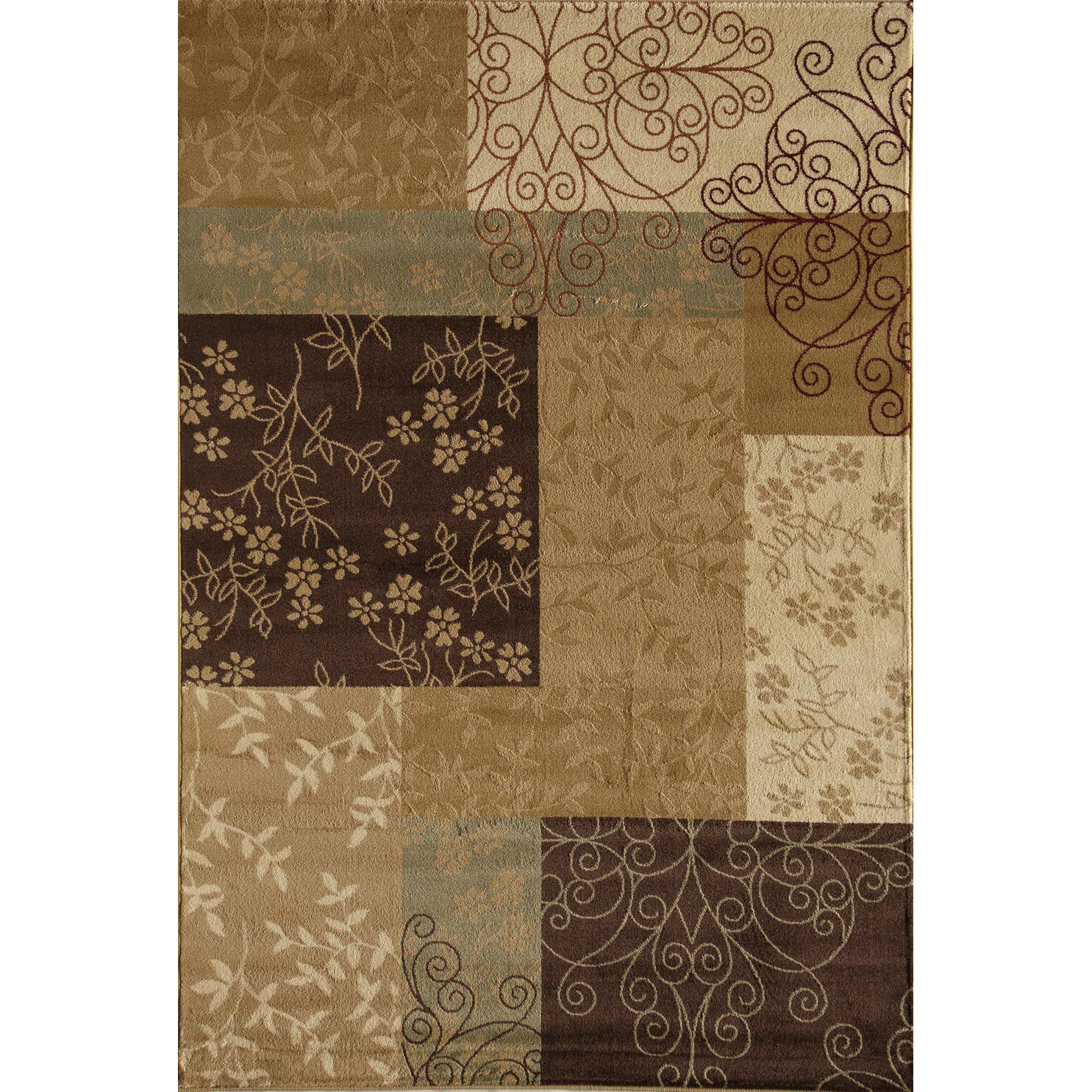 Allston Brown/Tan Area Rug Wayfair