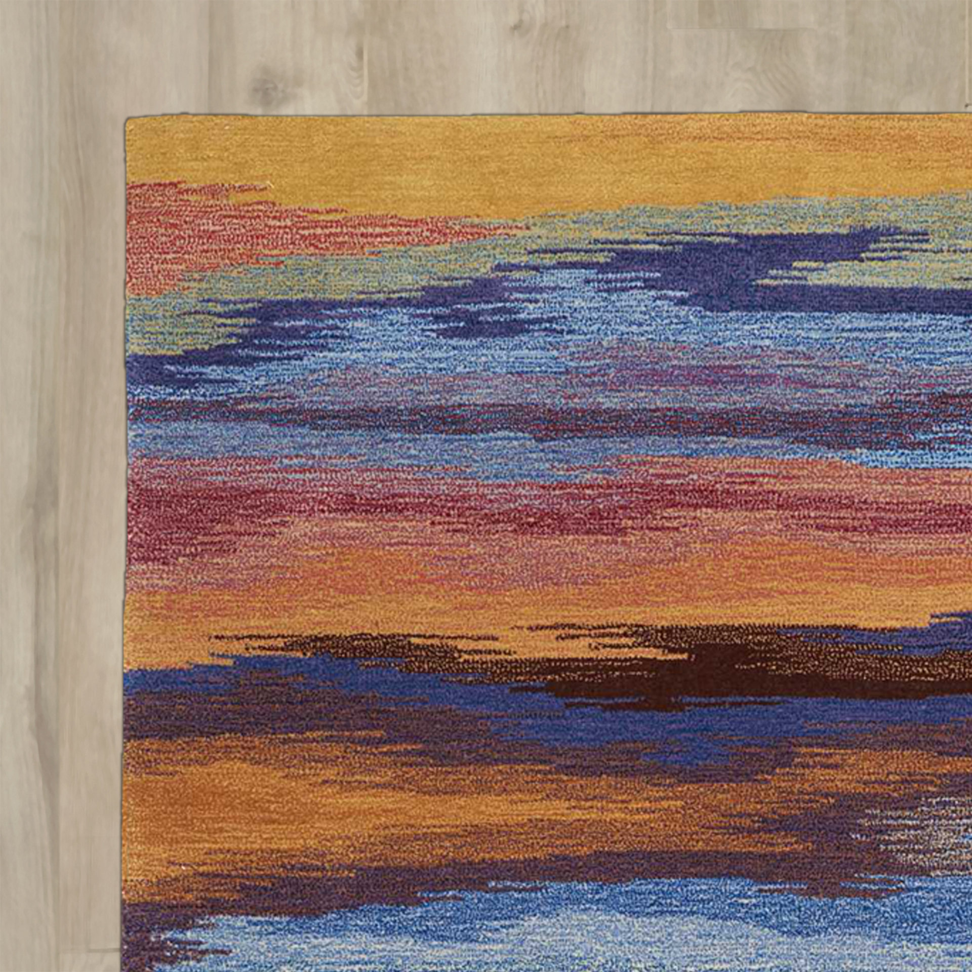 Akuna HandTufted Sunset Area Rug Wayfair