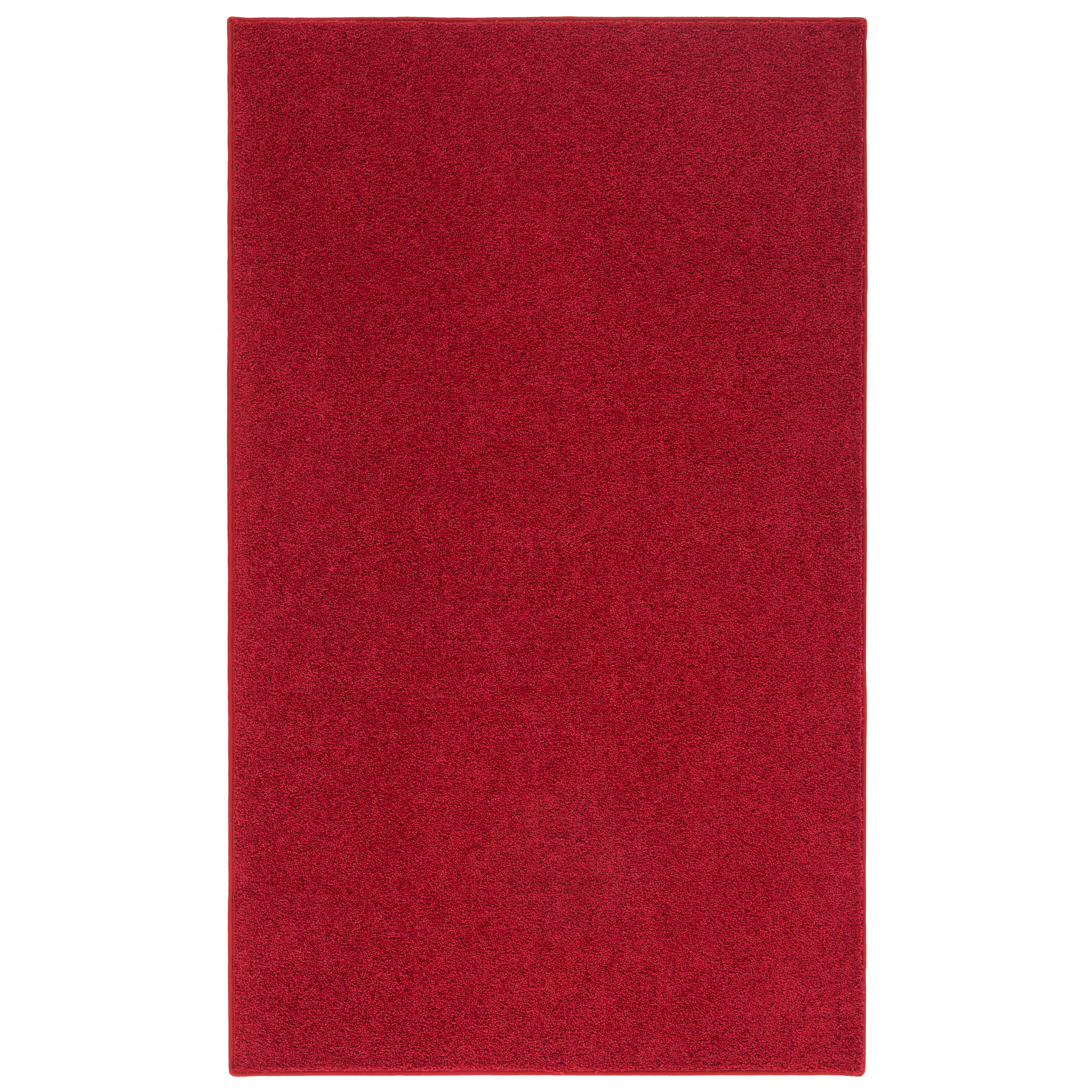 Ourspace Bright Magna Red Area Rug Wayfair