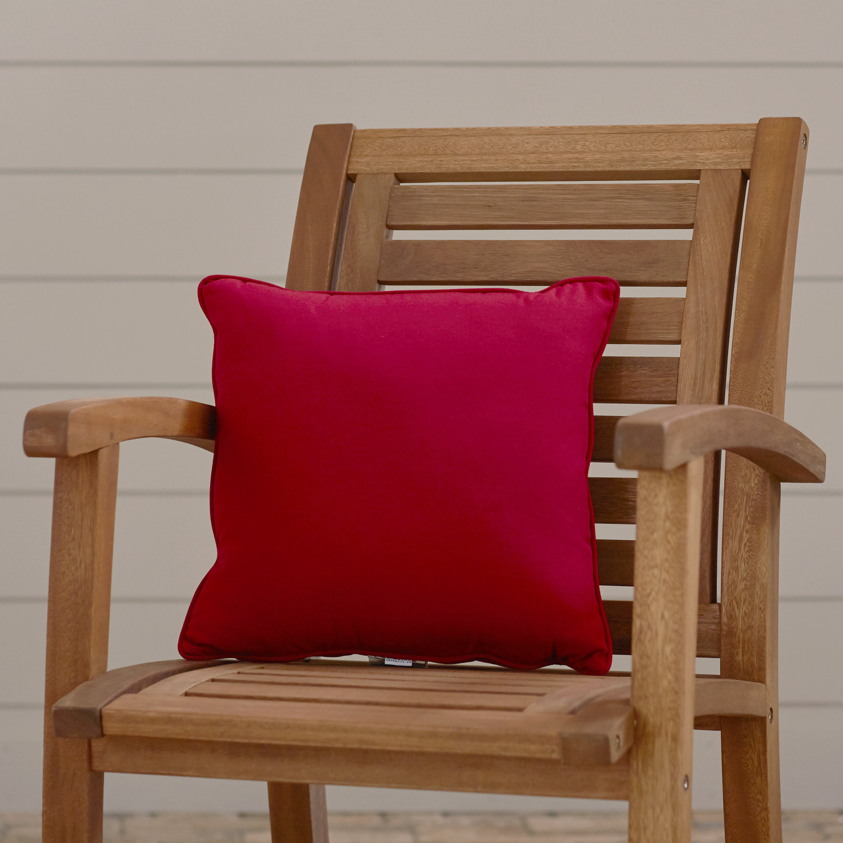 Wayfair Custom Outdoor Cushions Outdoor Solid Throw Pillow & Reviews