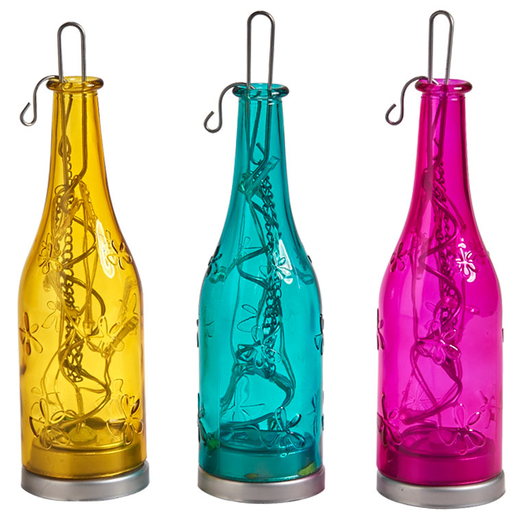 Smart Living Fiesta 1 Light Outdoor Hanging torch/lantern & Reviews Wayfair