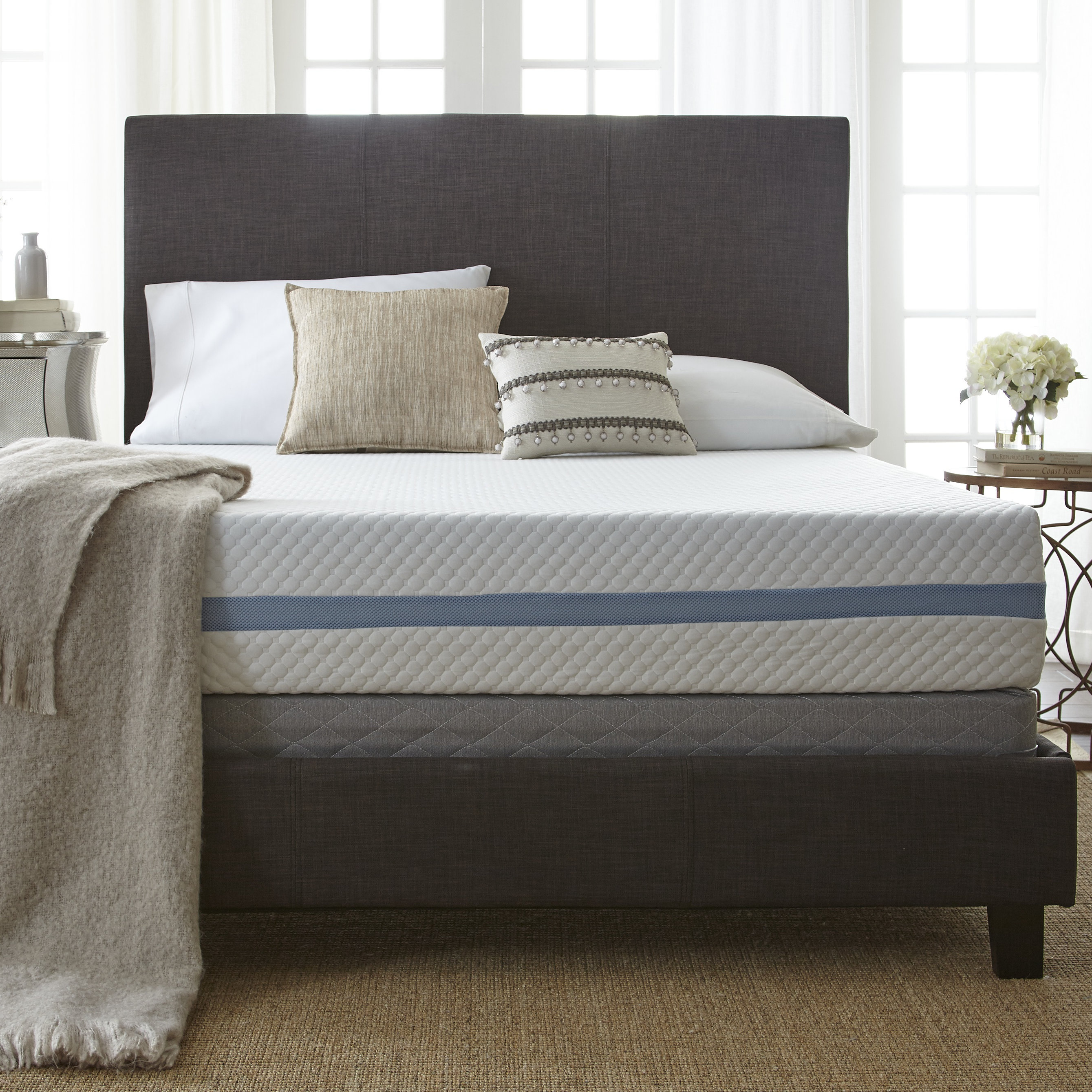 Simple 10" Gel Memory Foam Mattress Wayfair