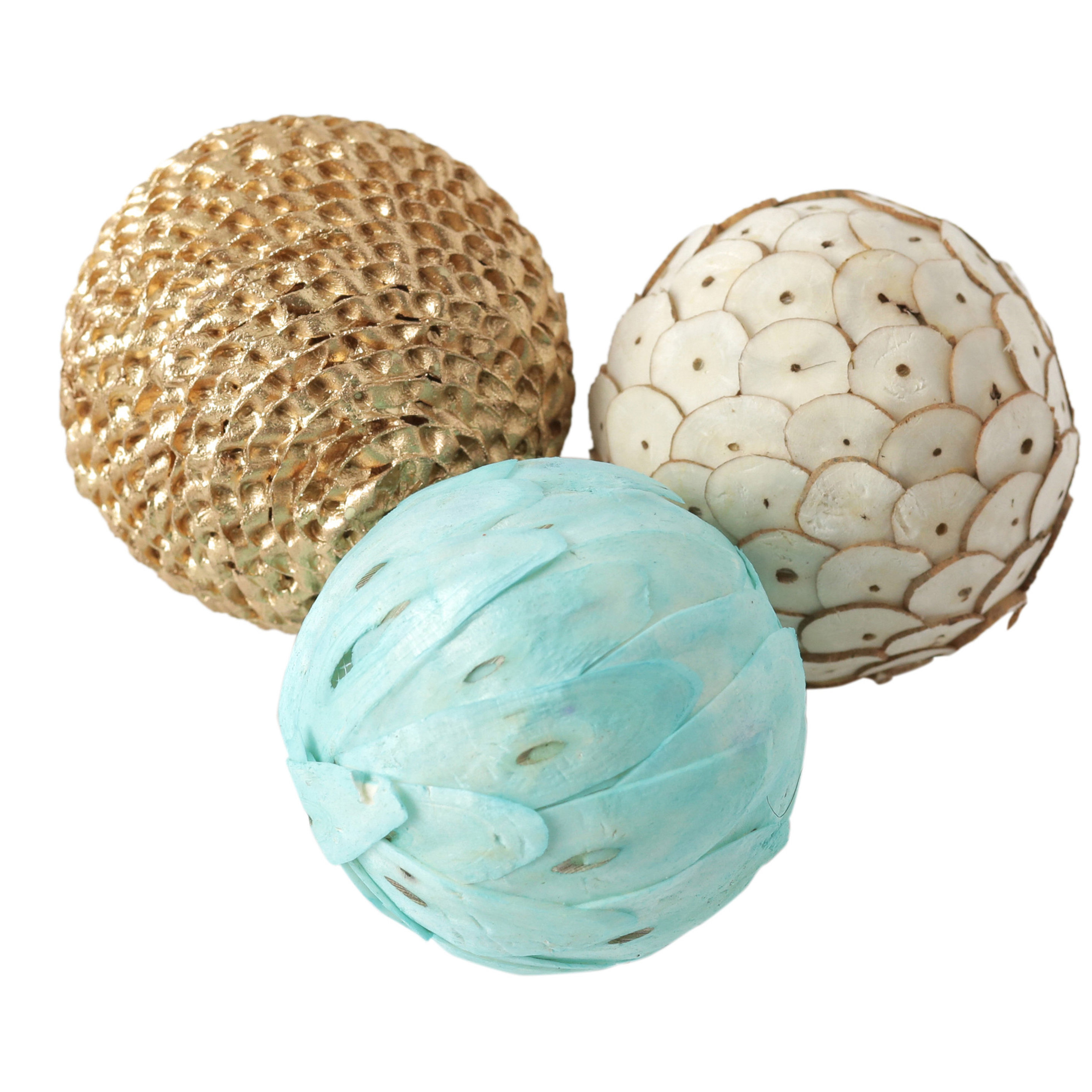 3Piece Decorative Ball Set by Hallmark Home & Gifts Joss & Main