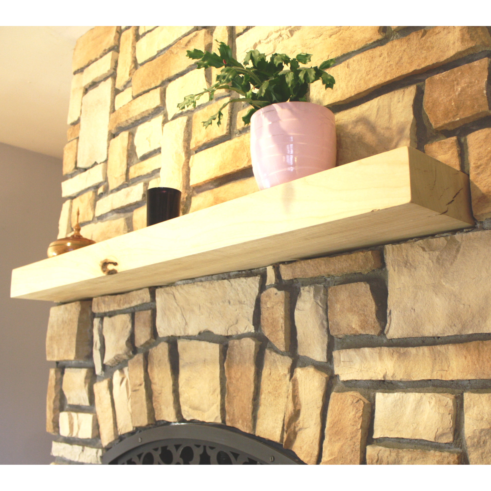 Fireplace Mantel Square Shelf Wayfair