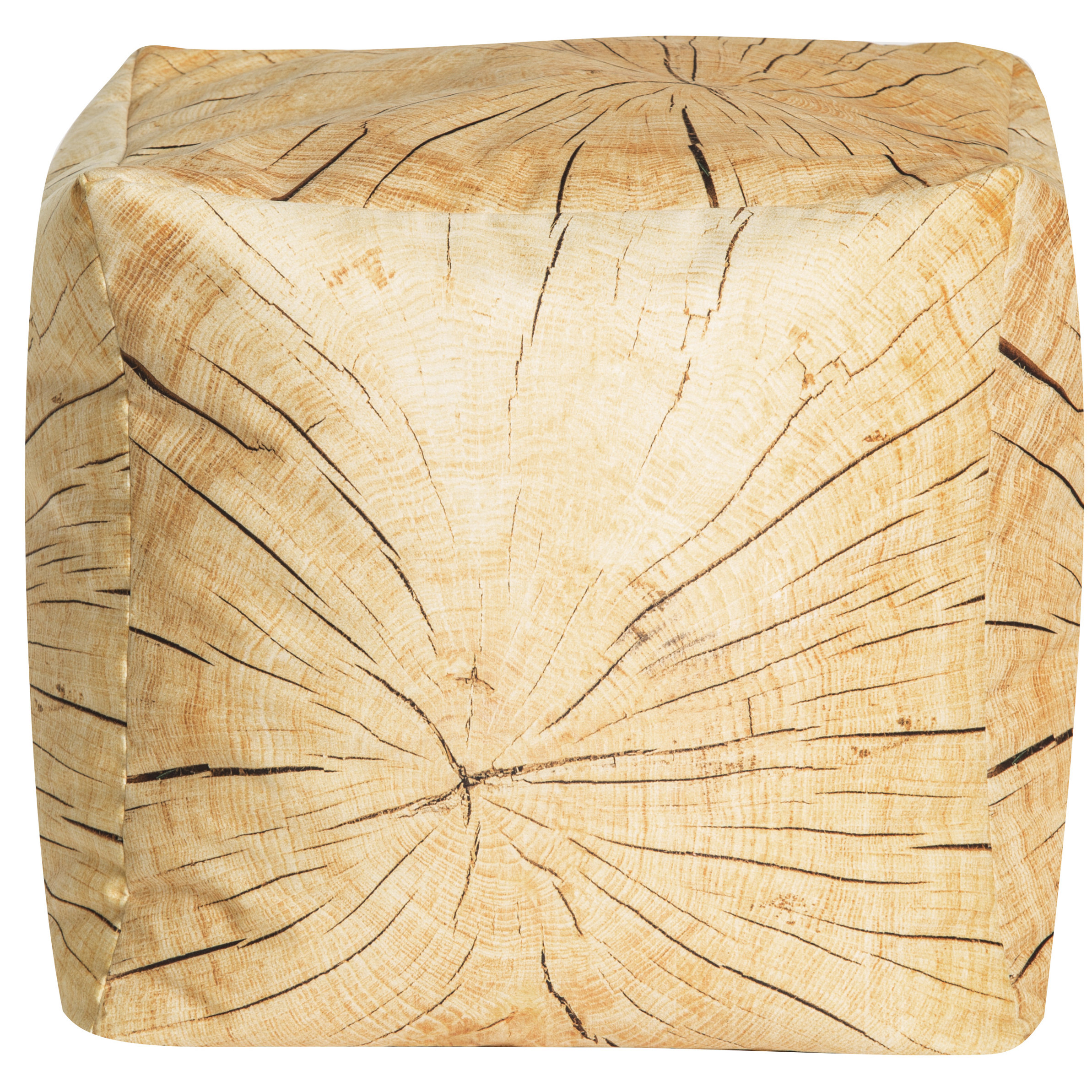 Tree Cube Pouf Ottoman Wayfair