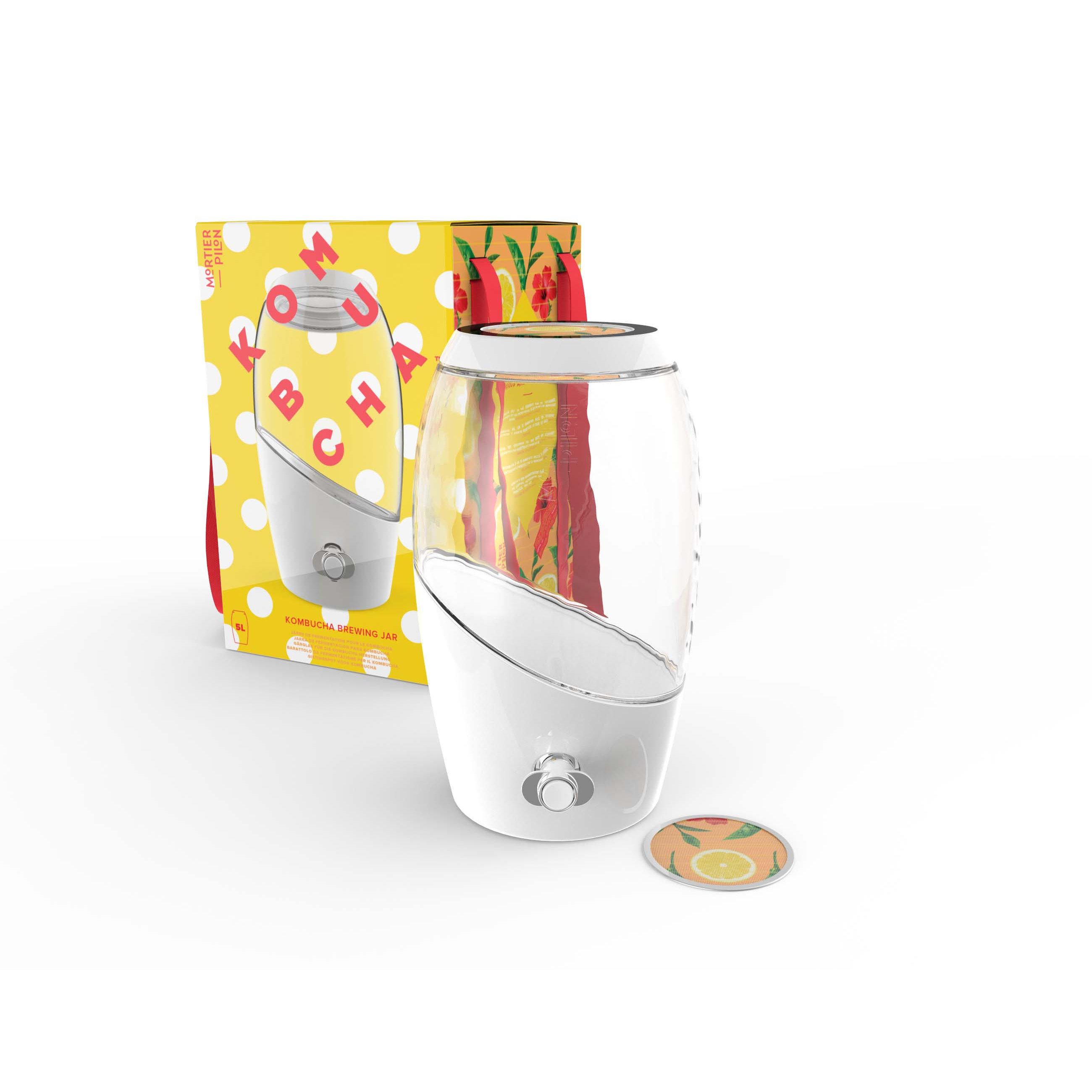 5Liter Kombucha Brewing Jar Wayfair