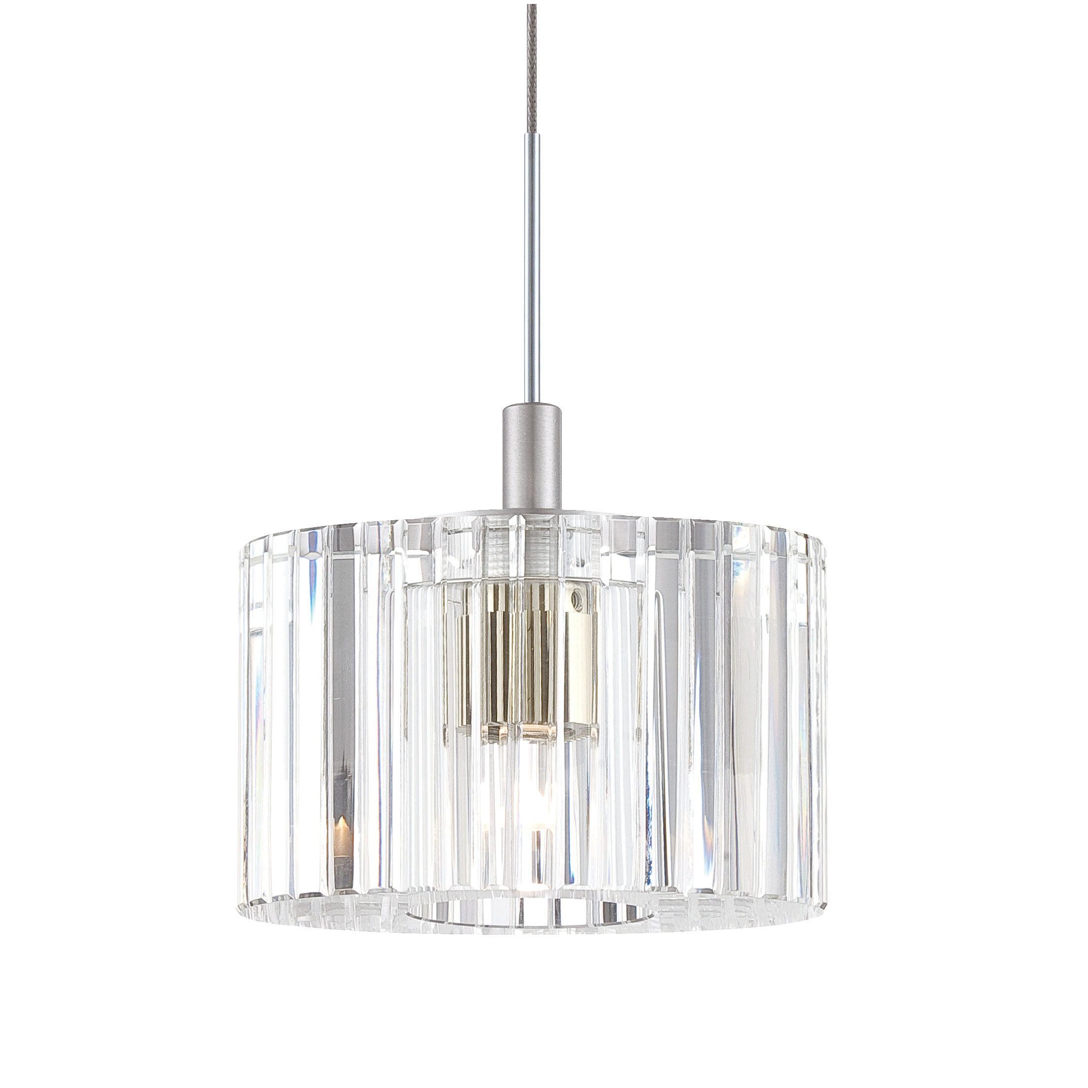 5" Liz Crystal Glass Drum Pendant Shade Wayfair