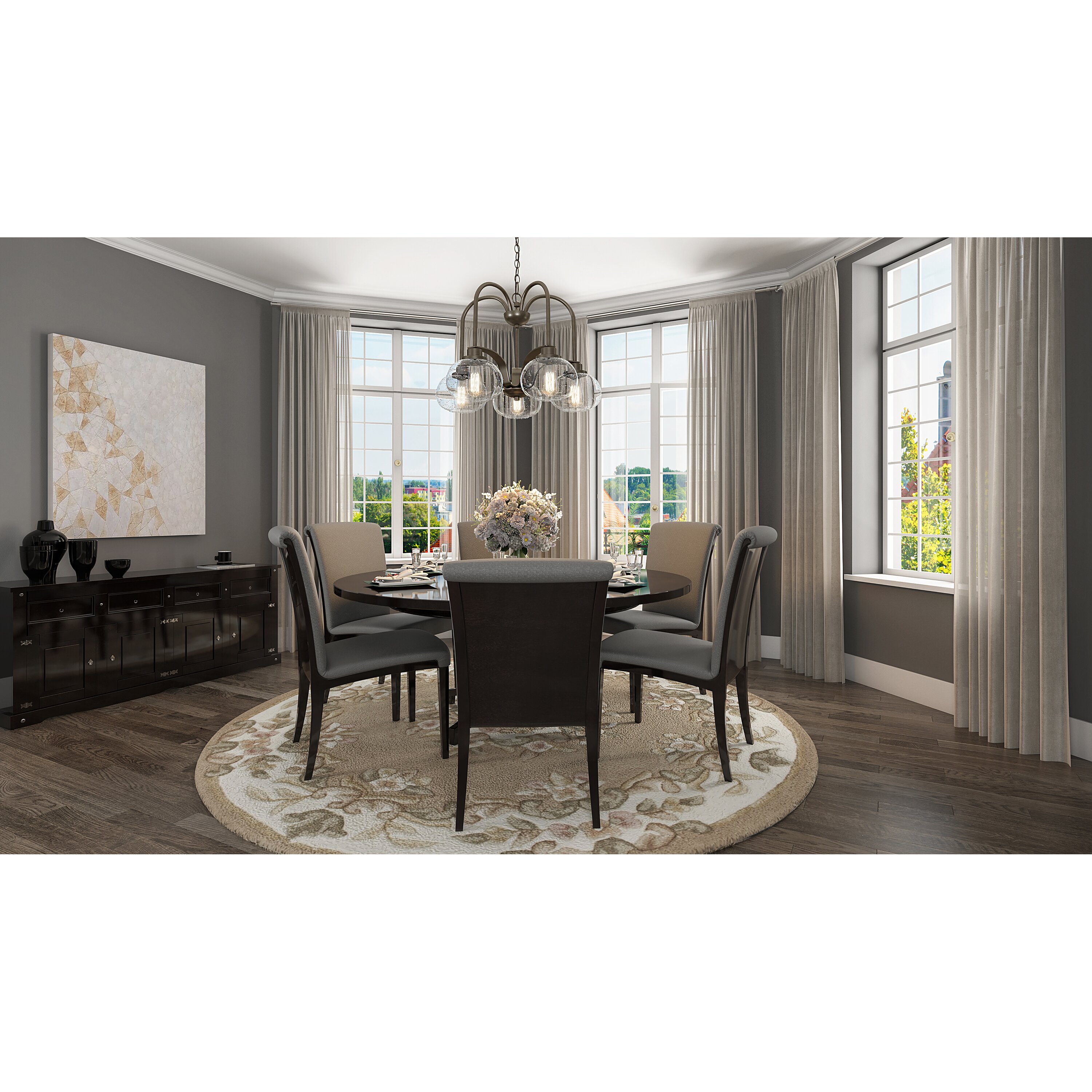 Trilogy 5 Light Dinette Chandelier | Wayfair