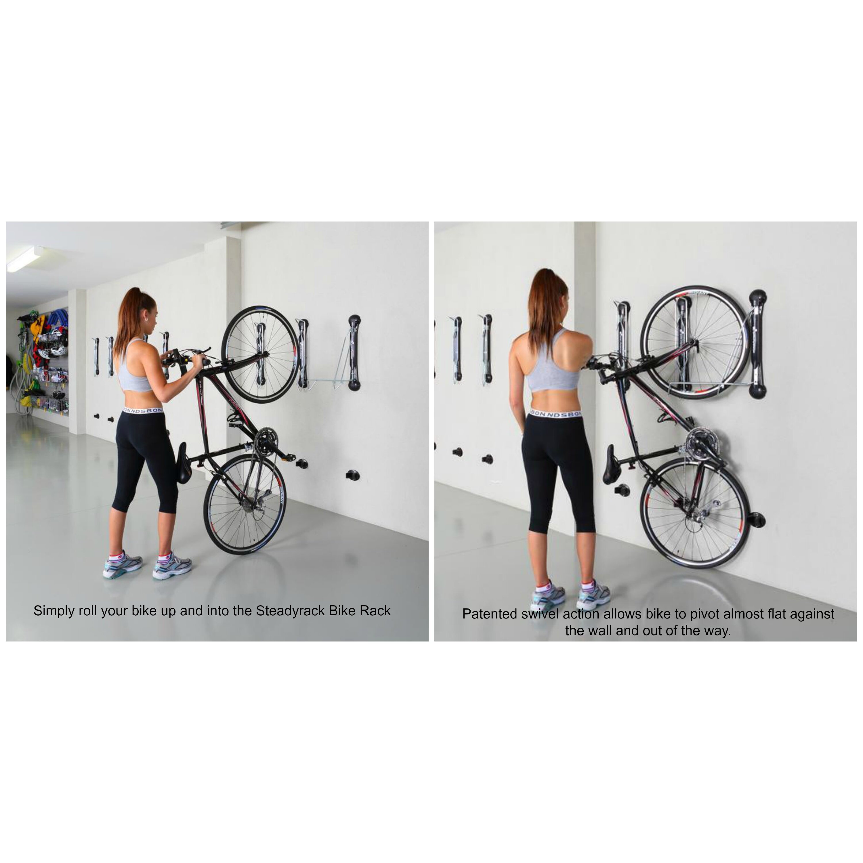 vertical bike storage rack